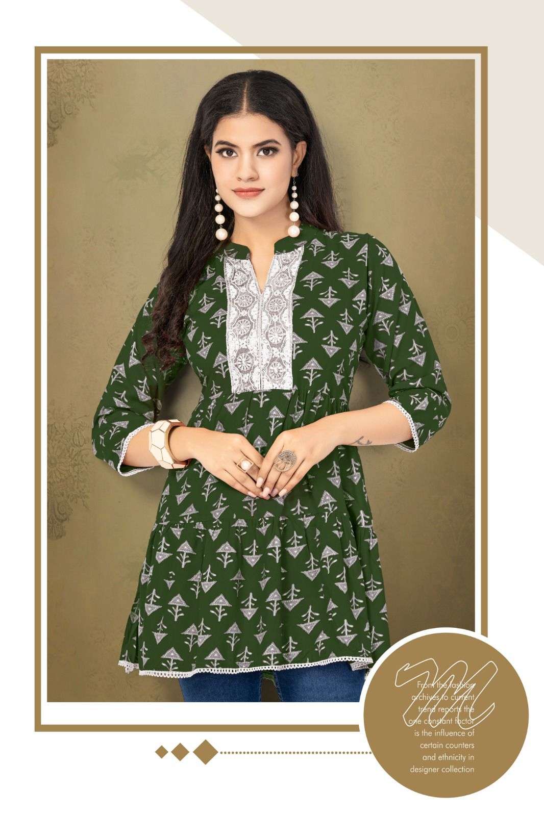 HIRWA SHEFALI-3 Kurti Wholesale catalog