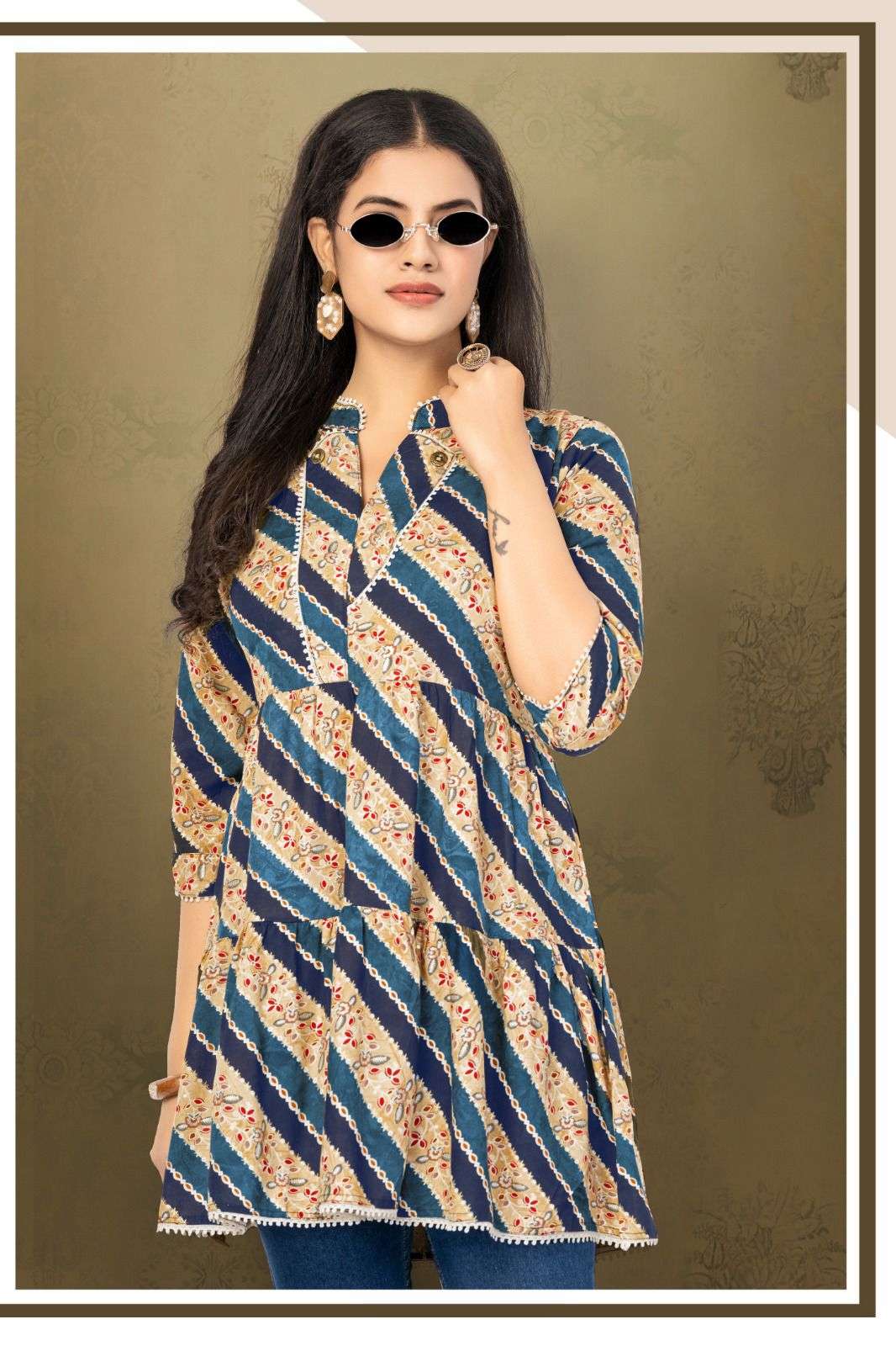 HIRWA SHEFALI-3 Kurti Wholesale catalog