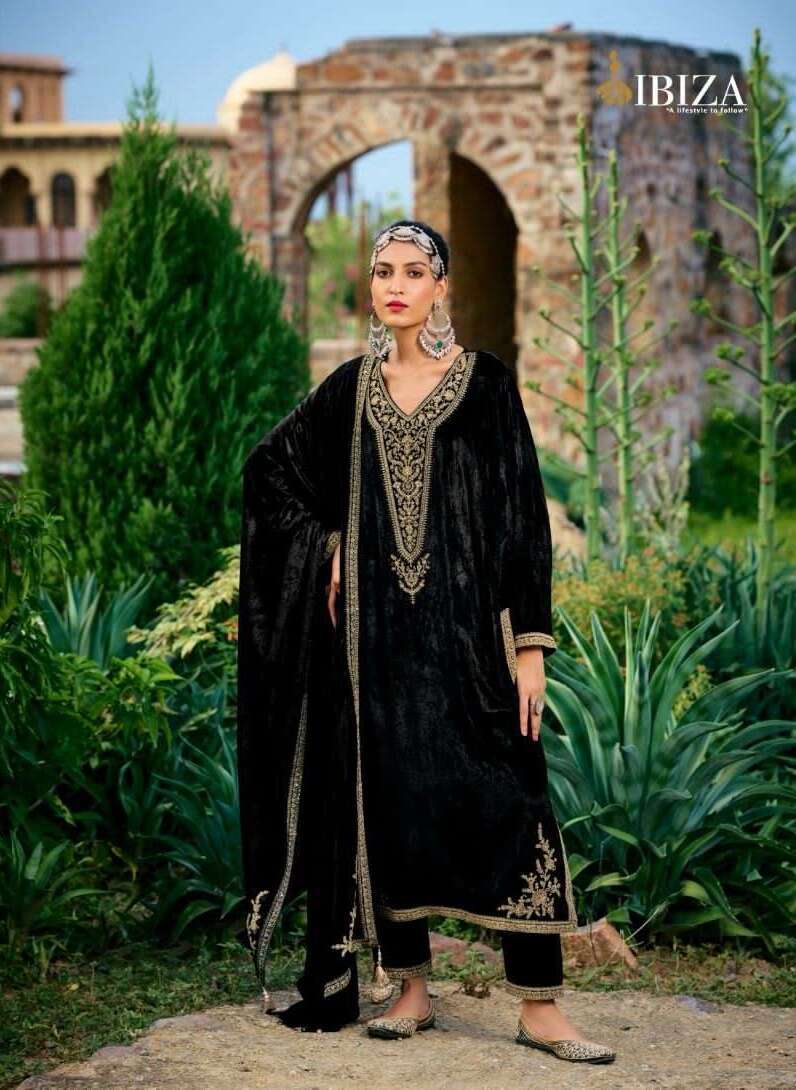 Ibiza Pherans Vol 2 Pashmina Dress Material Wholesale catalog