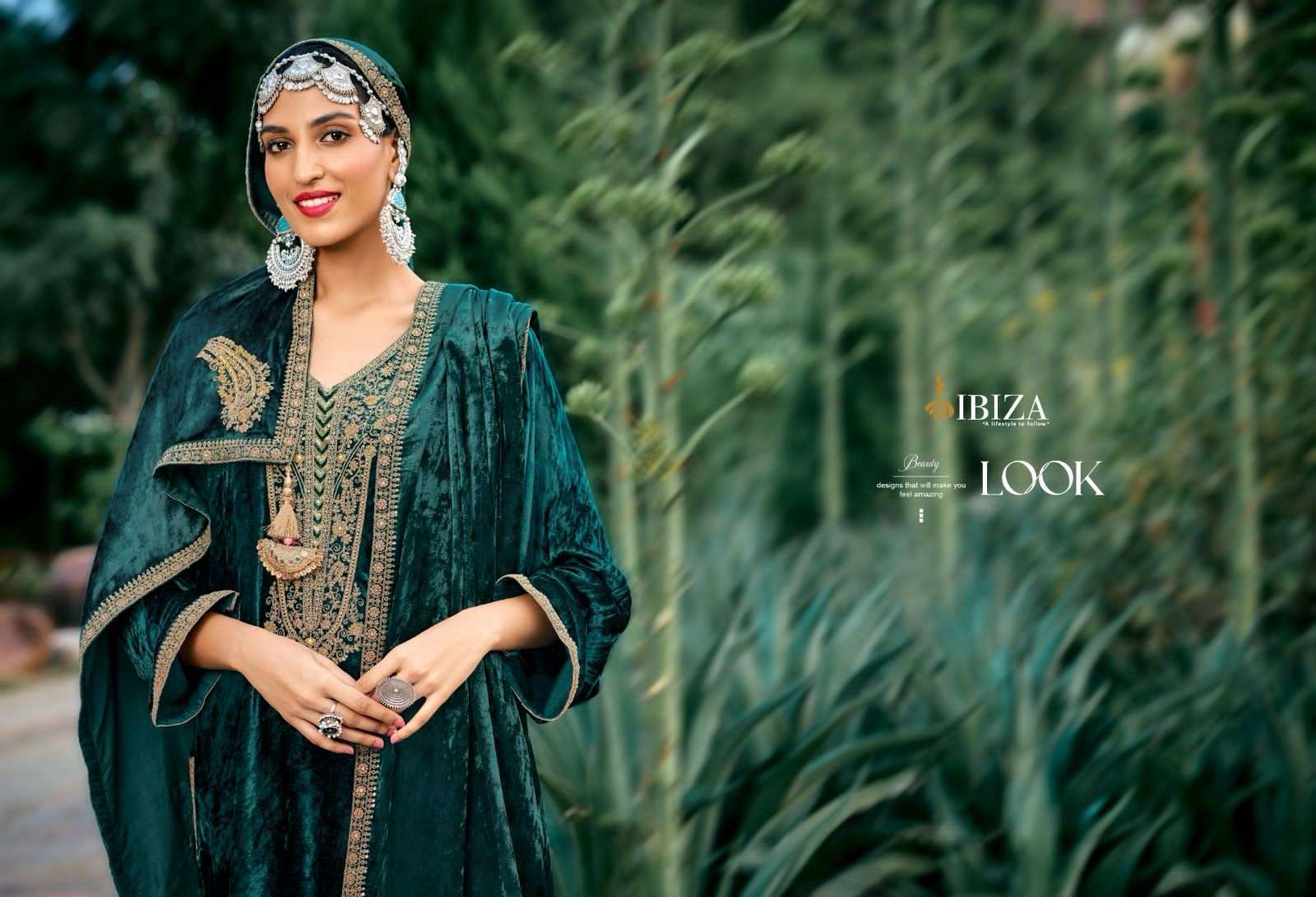 Ibiza Pherans Vol 2 Pashmina Dress Material Wholesale catalog