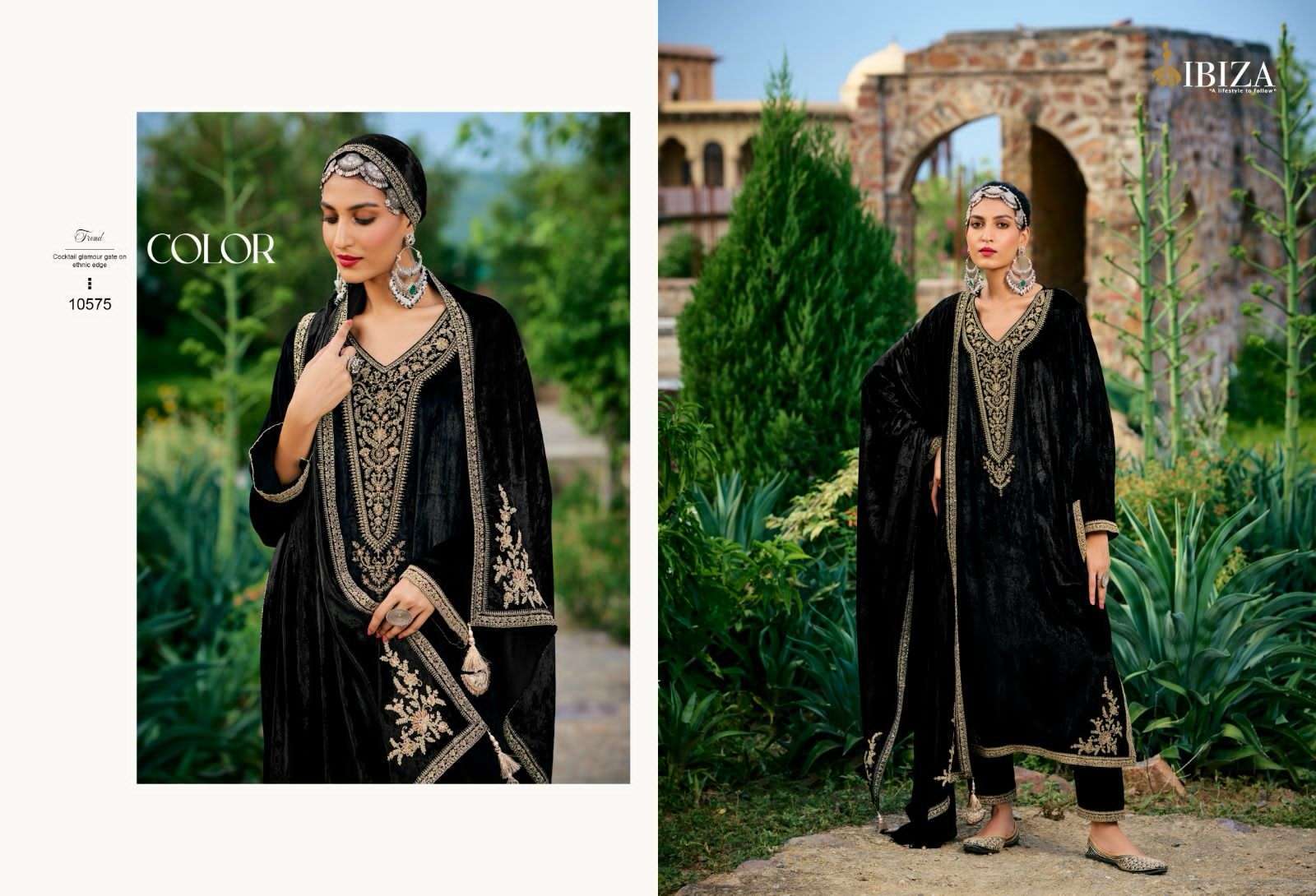 Ibiza Pherans Vol 2 Pashmina Dress Material Wholesale catalog
