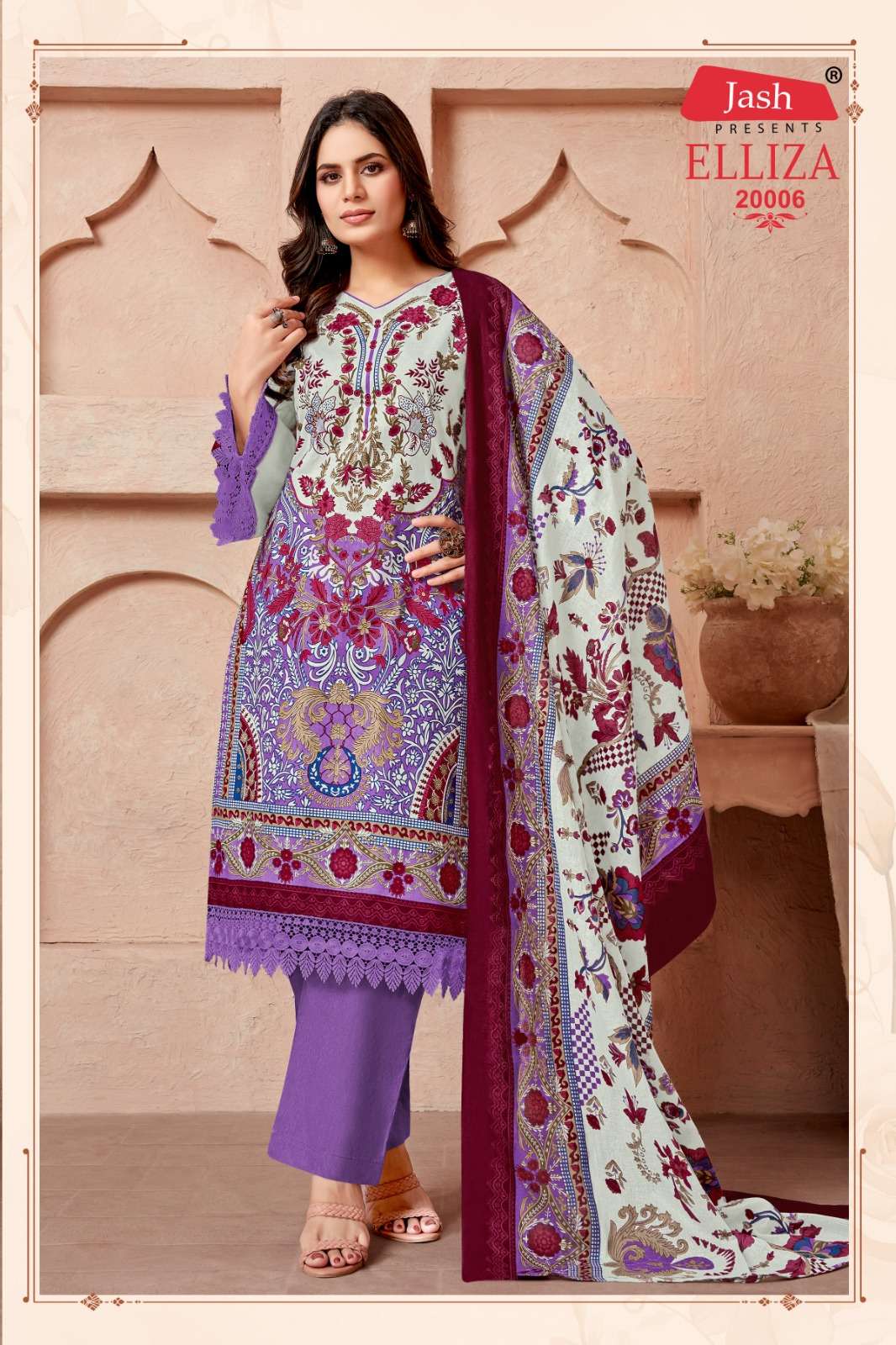 Jash Elliza Vol 20 Cotton Dress Material Wholesale catalog