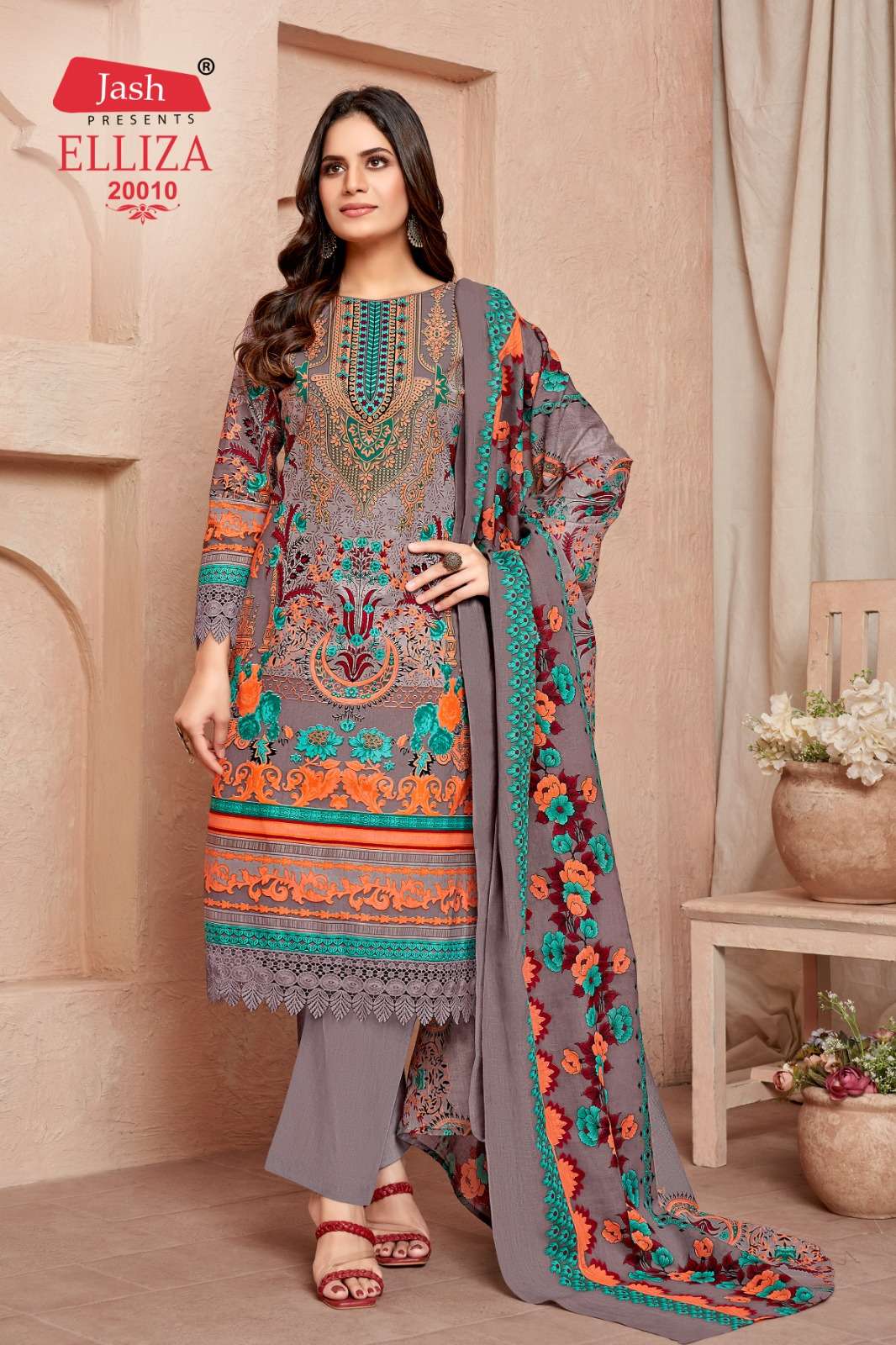 Jash Elliza Vol 20 Cotton Dress Material Wholesale catalog