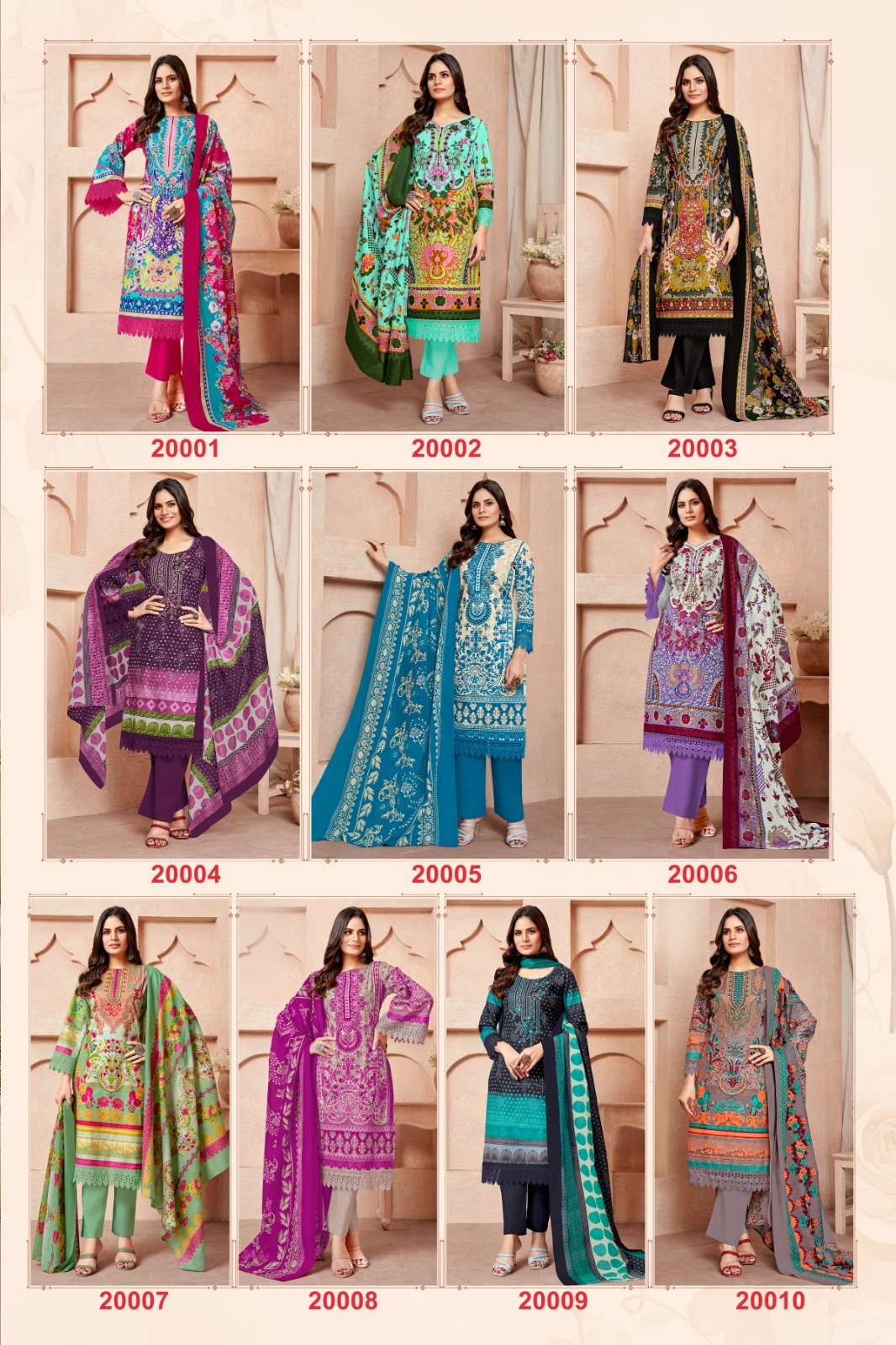 Cotton dress material names sale