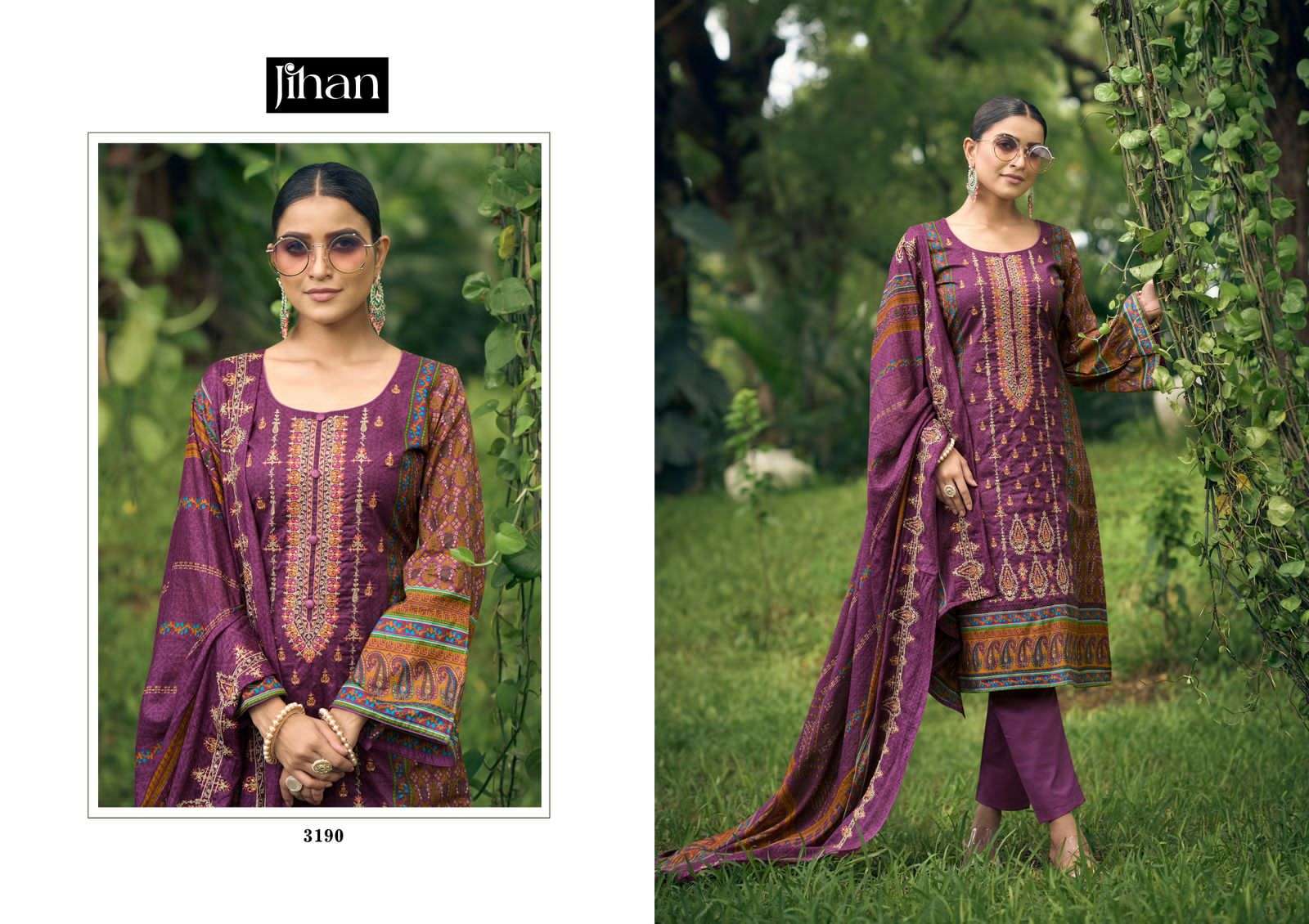 Jihan Bin Saeed Vol 7 Pakistani Suits Wholesale catalog