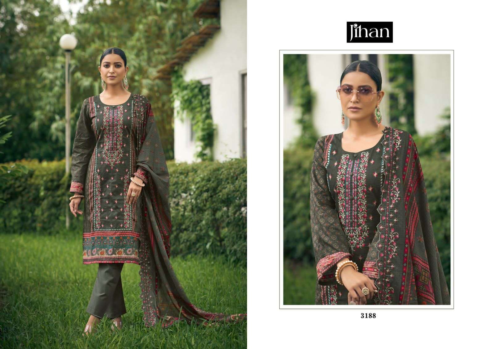 Jihan Bin Saeed Vol 7 Pakistani Suits Wholesale catalog