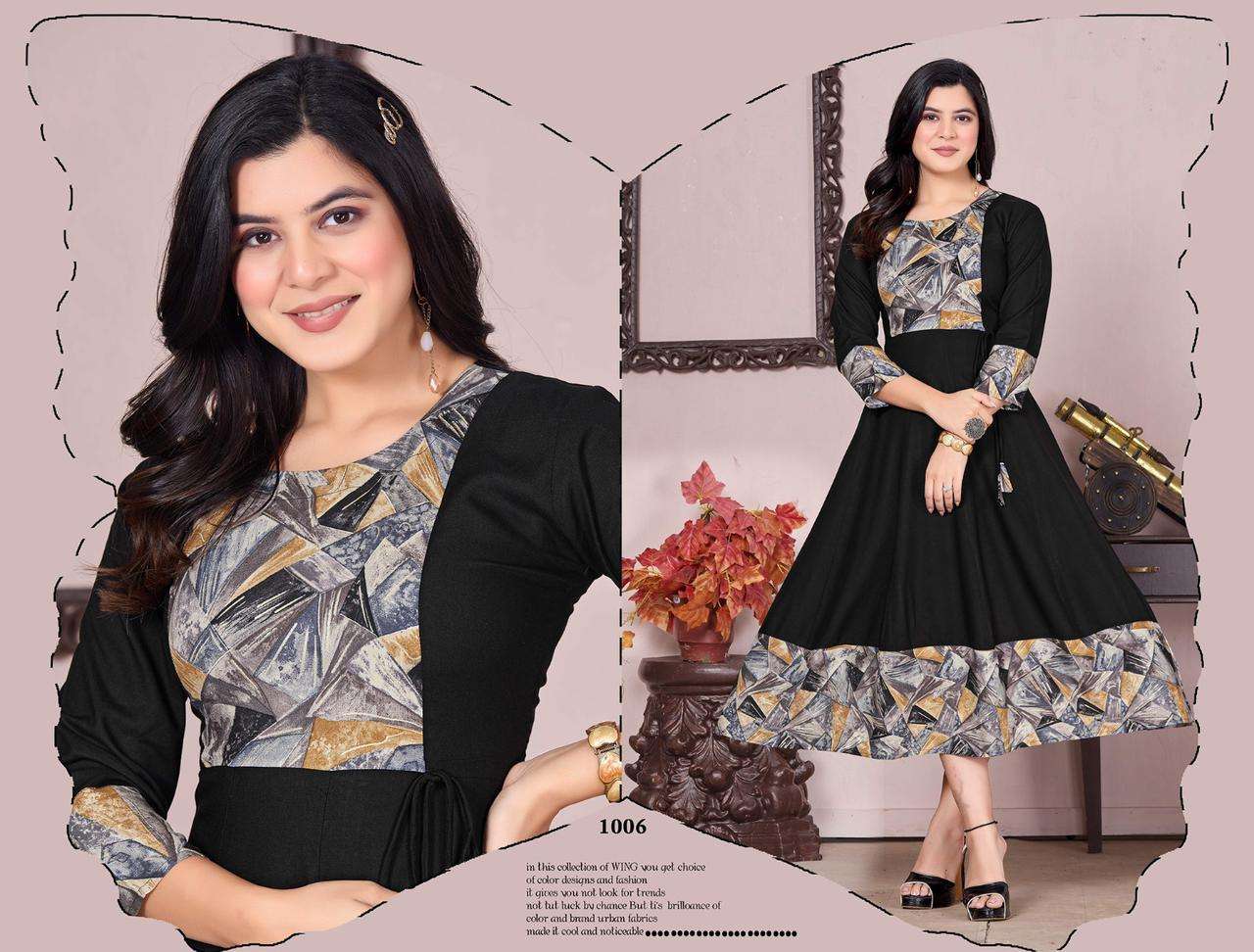 JLF GET GLOSSY V1 Kurti Wholesale catalog