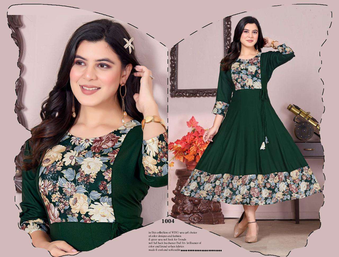 JLF GET GLOSSY V1 Kurti Wholesale catalog