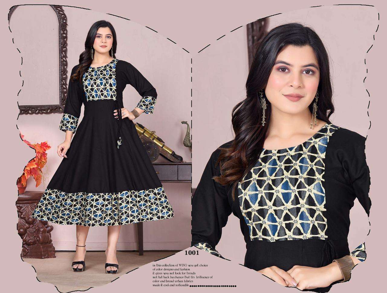 JLF GET GLOSSY V1 Kurti Wholesale catalog