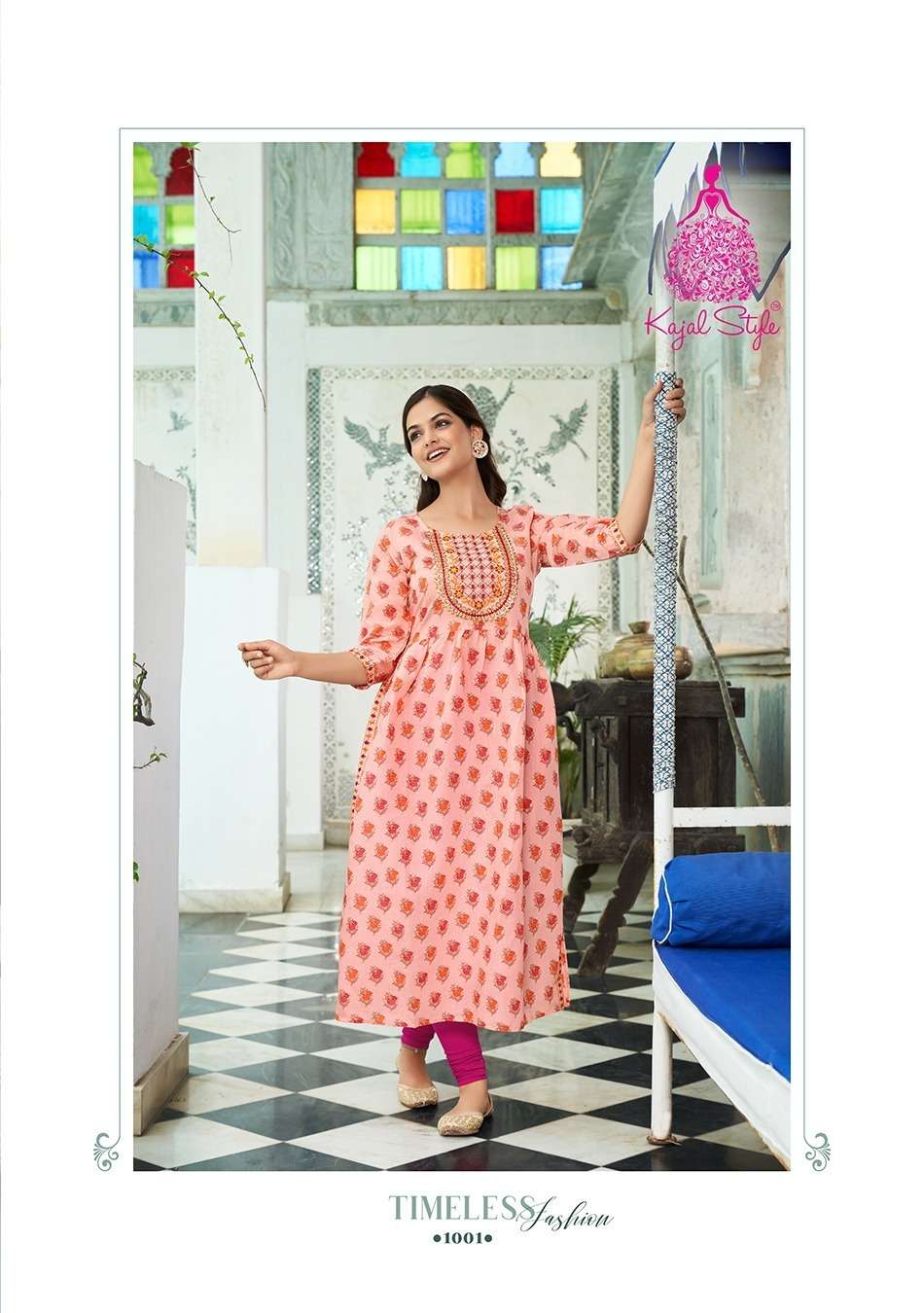 Kajal Style Kesariya Vol 1 Kurti Wholesale catalog