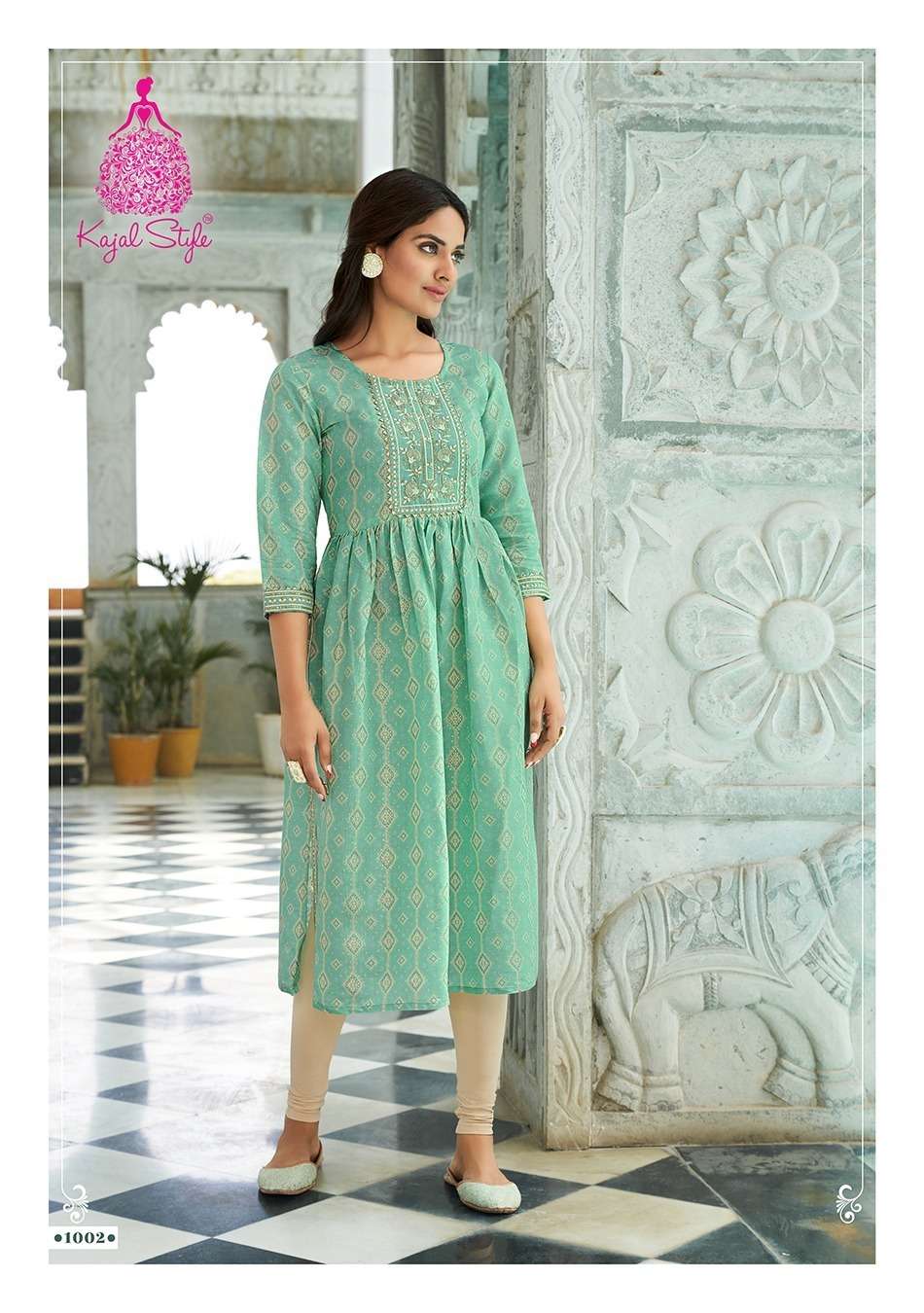 Kajal Style Kesariya Vol 1 Kurti Wholesale catalog