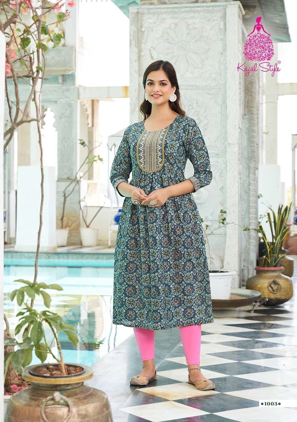 Kajal Style Kesariya Vol 1 Kurti Wholesale catalog