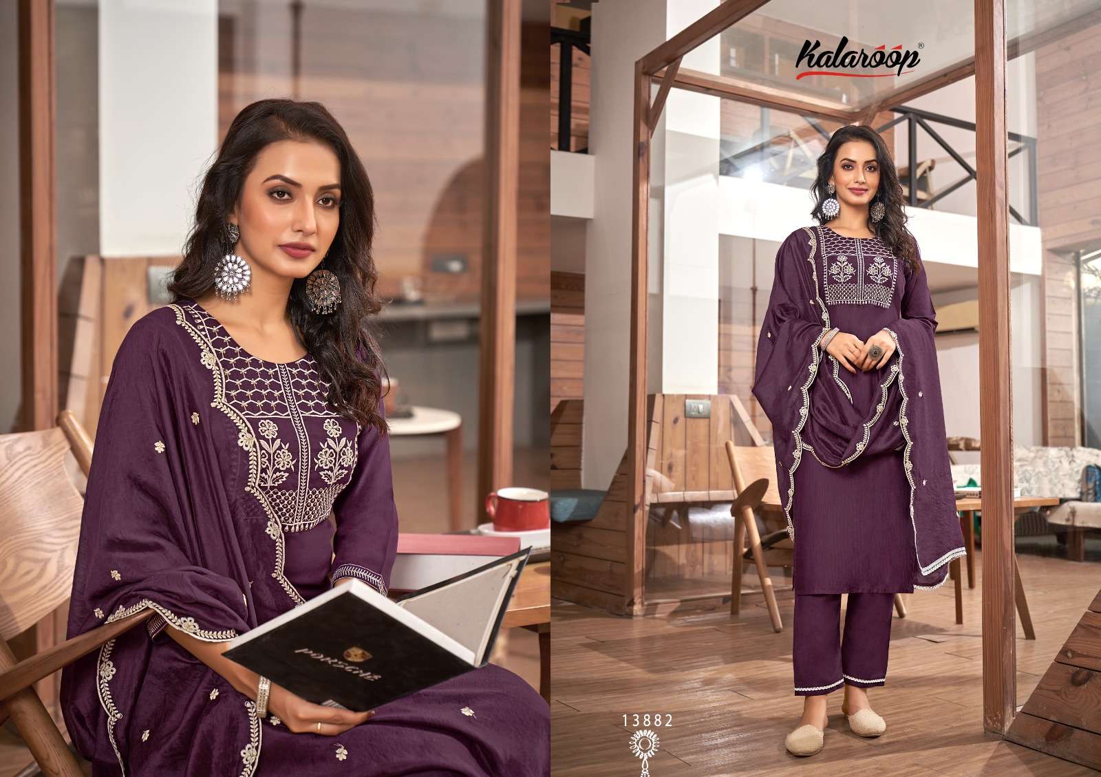 Kalaroop Blossom Kurti Wholesale catalog
