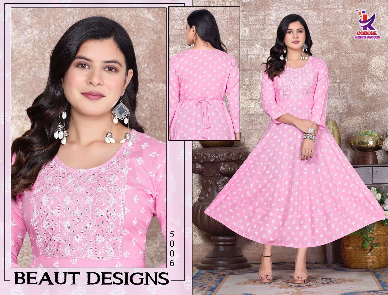 Kalash CLAVEL Kurti Wholesale catalog