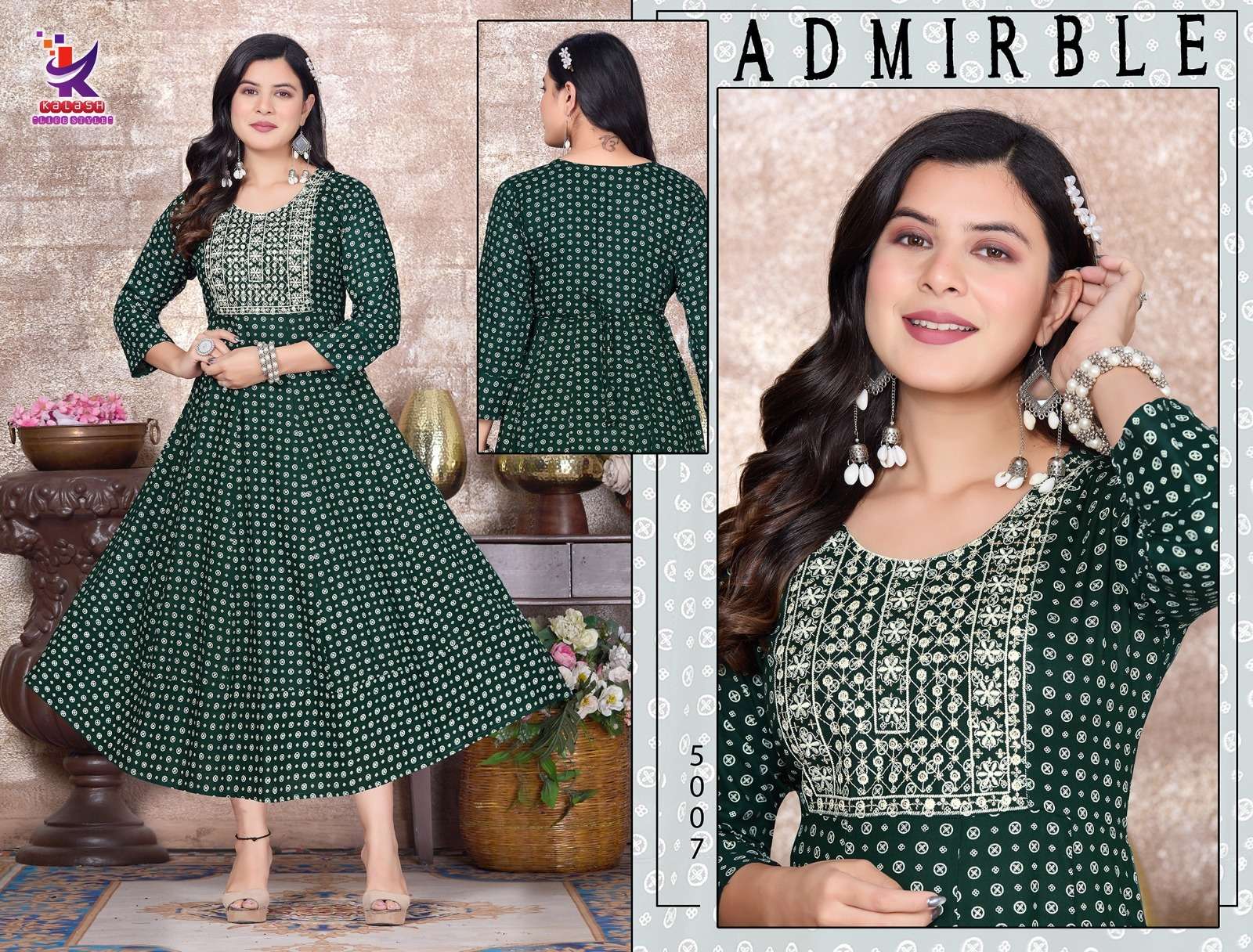 Kalash CLAVEL Kurti Wholesale catalog