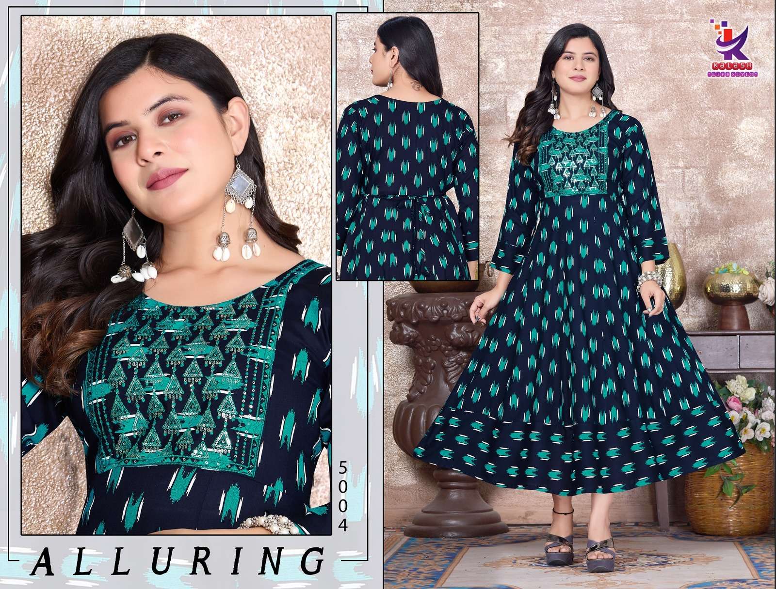 Kalash CLAVEL Kurti Wholesale catalog