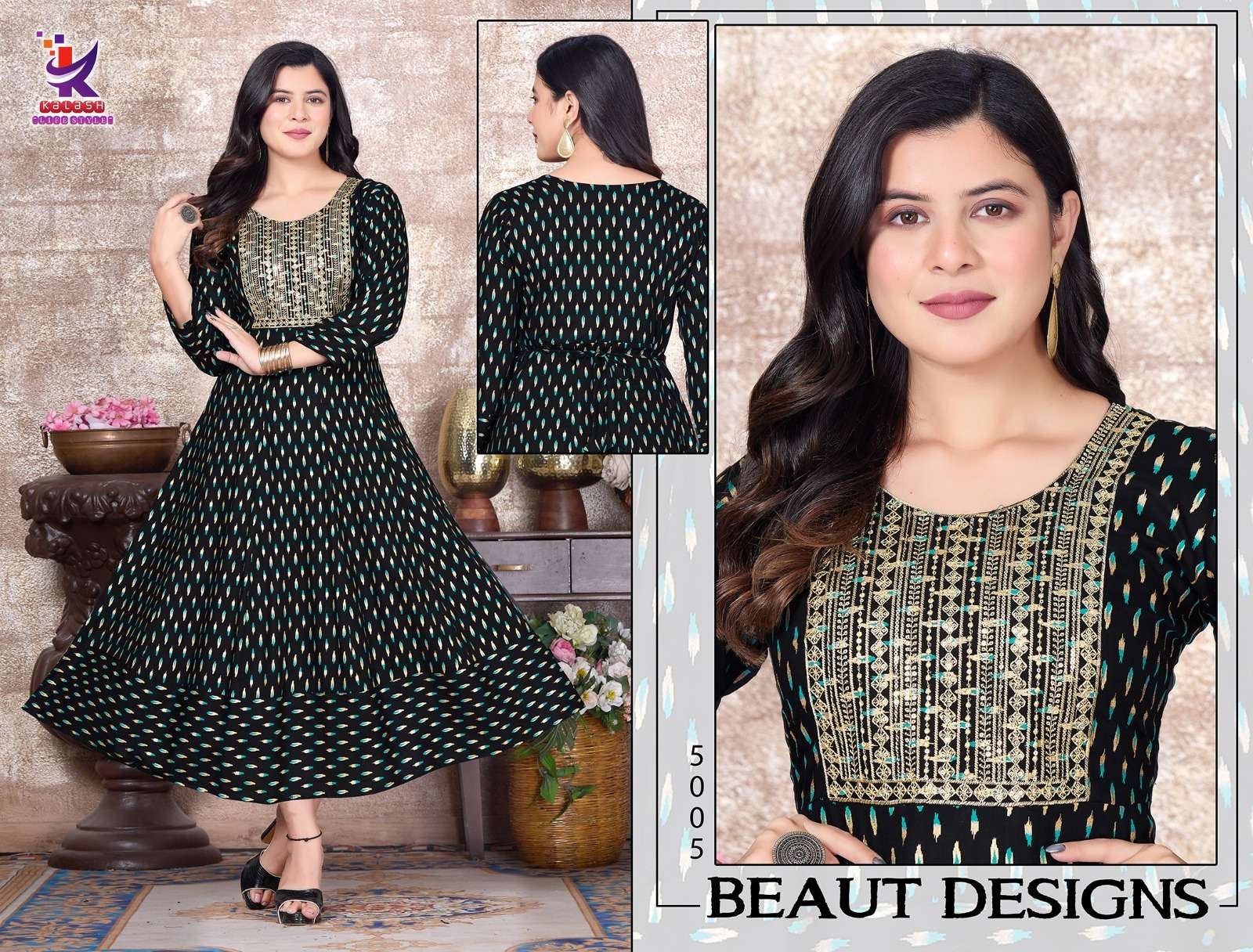 Kalash CLAVEL Kurti Wholesale catalog