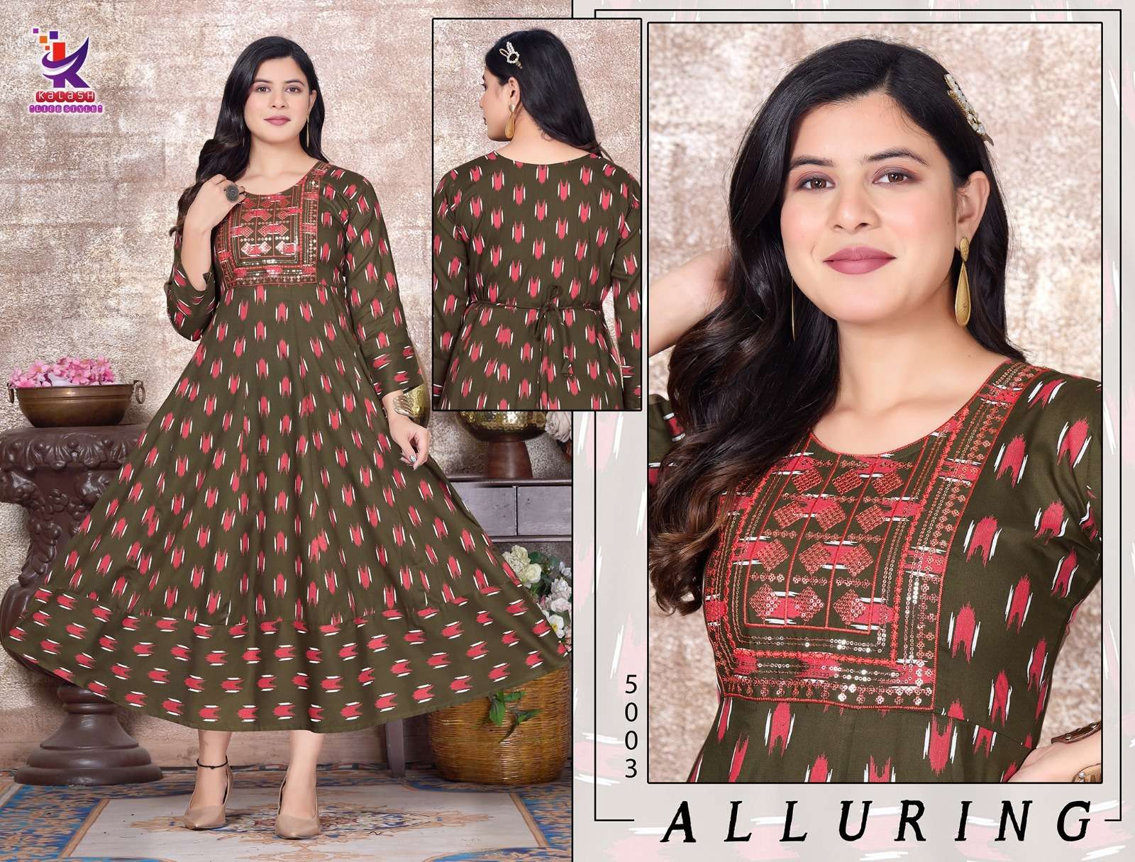 Kalash CLAVEL Kurti Wholesale catalog
