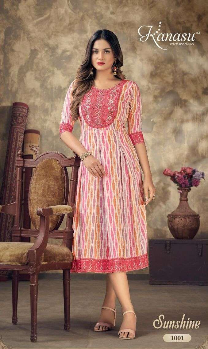 KANASU SUNSHINE Kurti Wholesale catalog