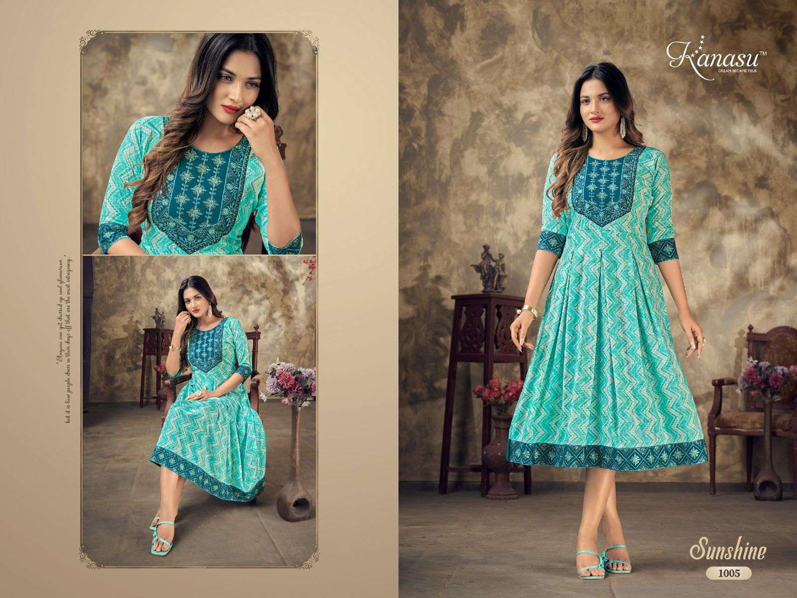 KANASU SUNSHINE Kurti Wholesale catalog