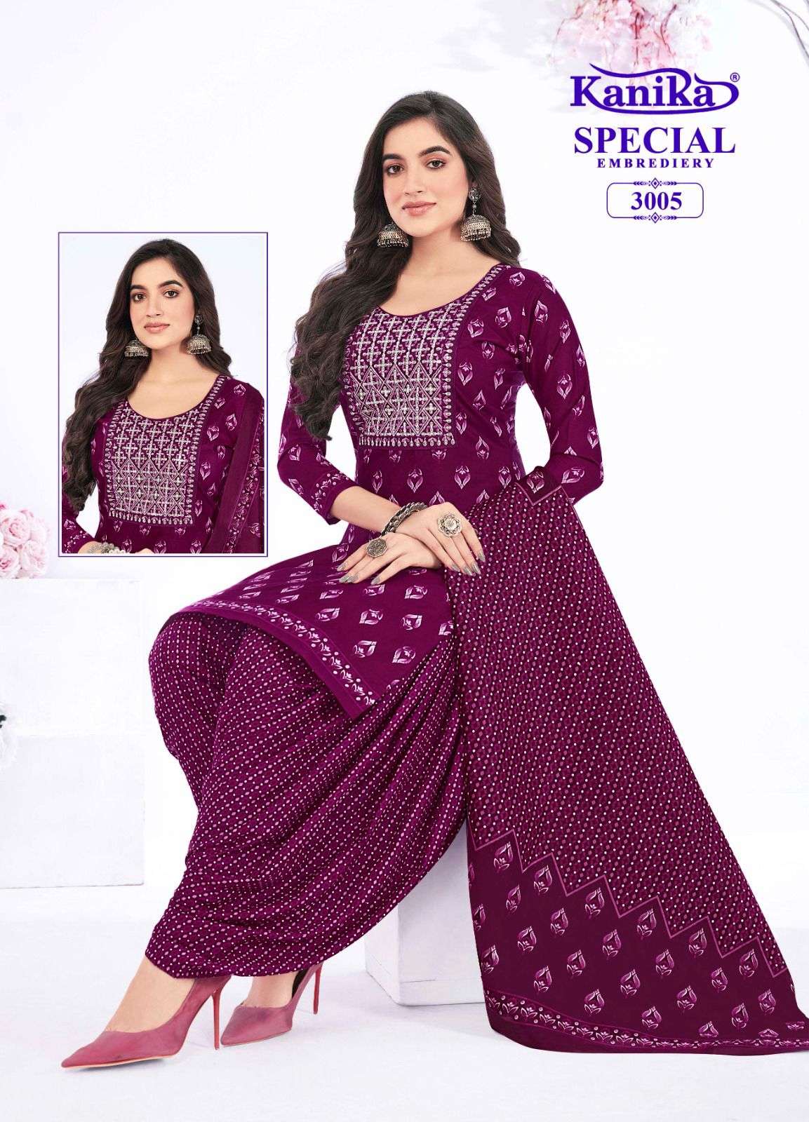 KANIKA SPECIAL vol 3 Dress Materials Wholesale catalog