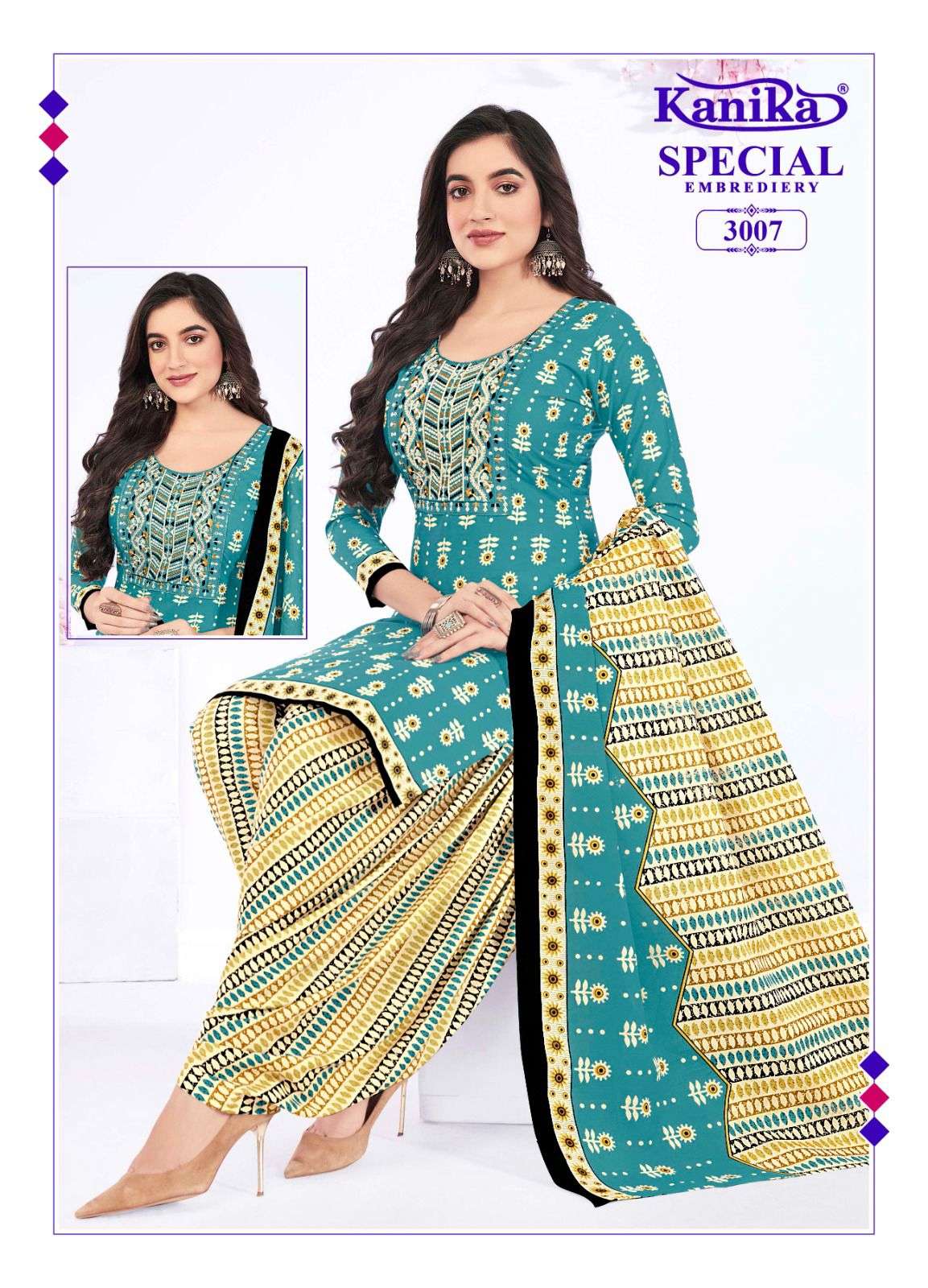 KANIKA SPECIAL vol 3 Dress Materials Wholesale catalog