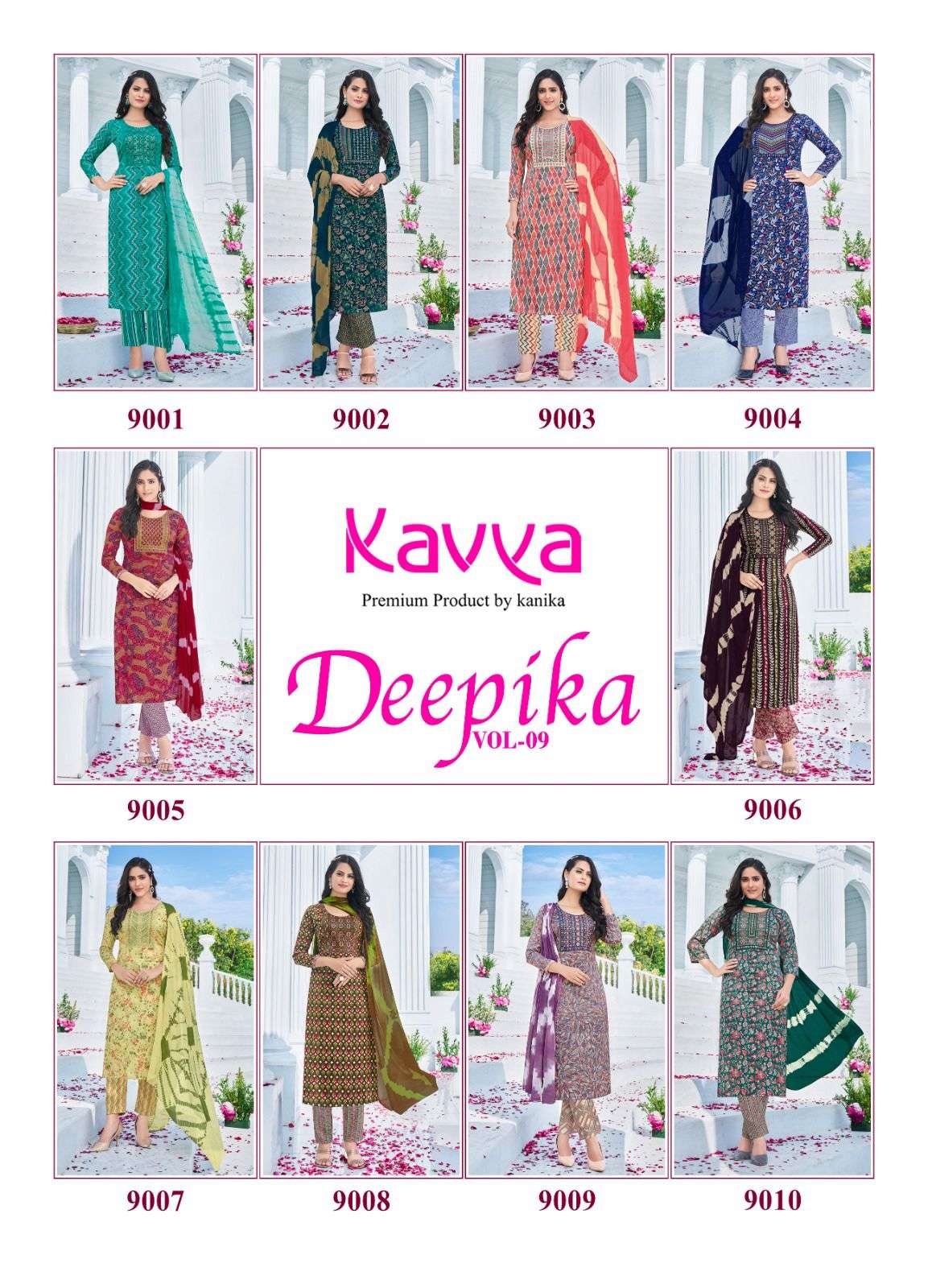 KAVYA DEEPIKA vol -9 Kurti Wholesale catalog