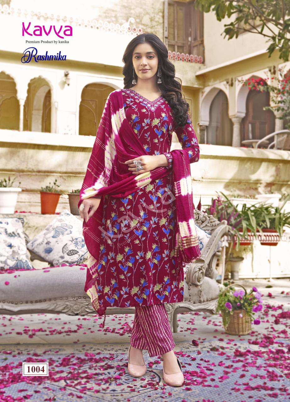 KAVYA RASHMIKA vol - 1 Kurti Wholesale catalog