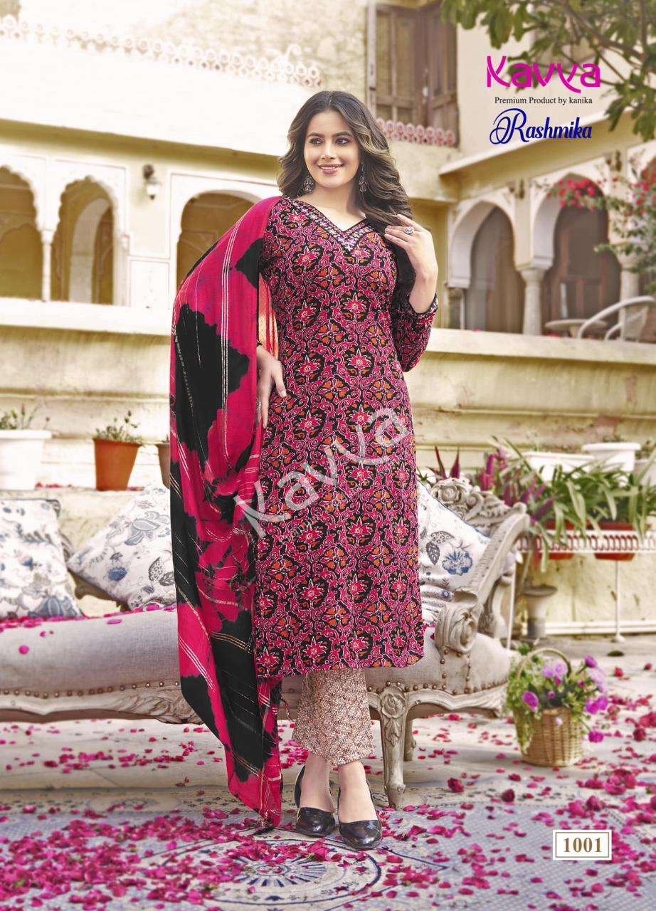 KAVYA RASHMIKA vol - 1 Kurti Wholesale catalog