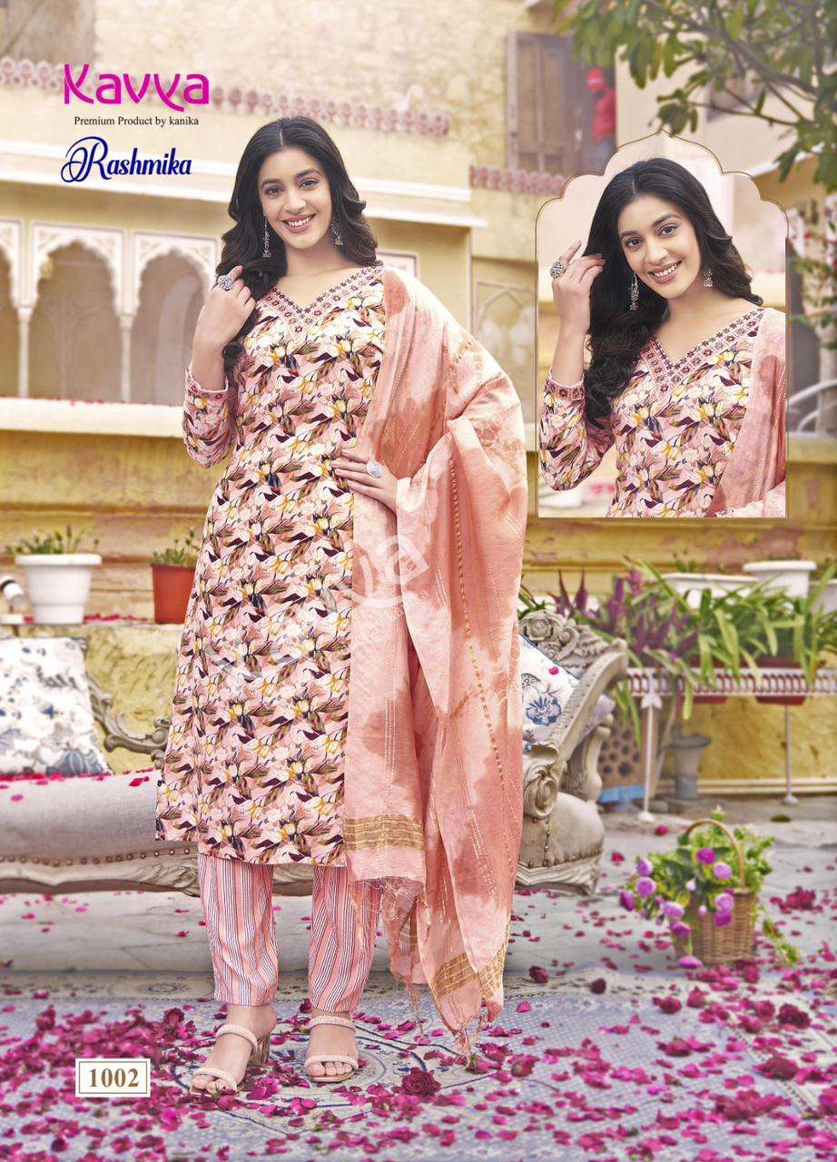 KAVYA RASHMIKA vol - 1 Kurti Wholesale catalog