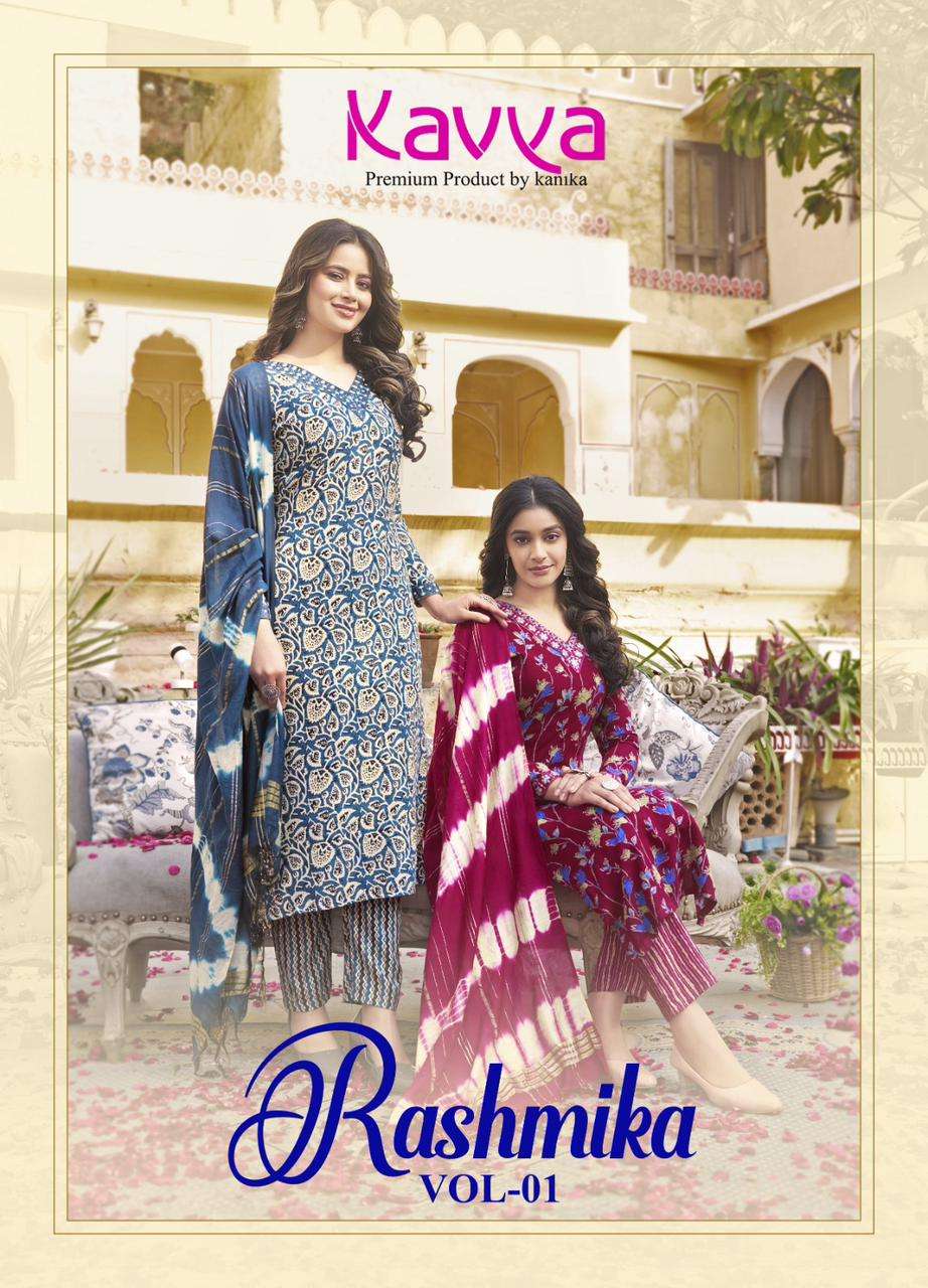KAVYA RASHMIKA vol - 1 Kurti Wholesale catalog