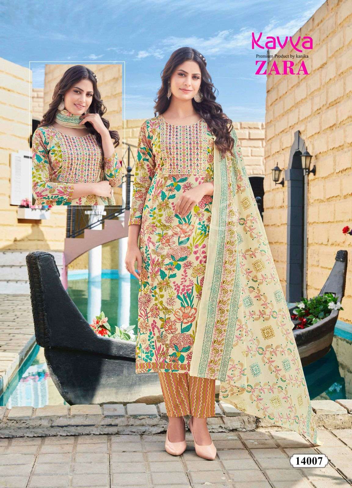 KAVYA ZARA VOL 14 Kurti Wholesale catalog