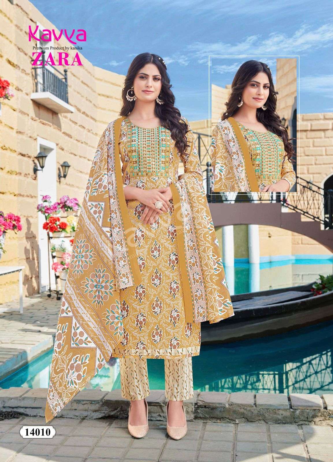 KAVYA ZARA VOL 14 Kurti Wholesale catalog