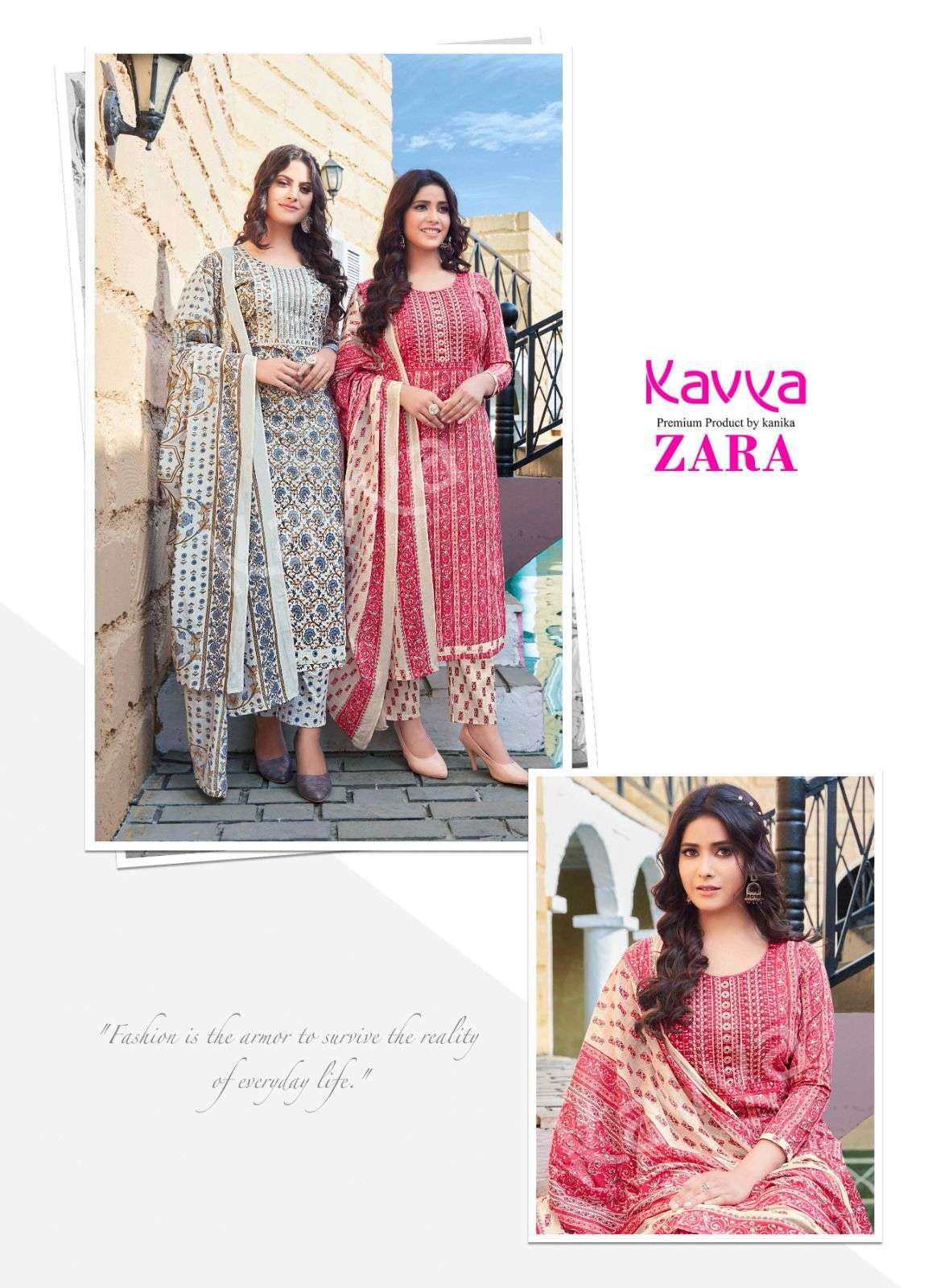 KAVYA ZARA VOL 14 Kurti Wholesale catalog