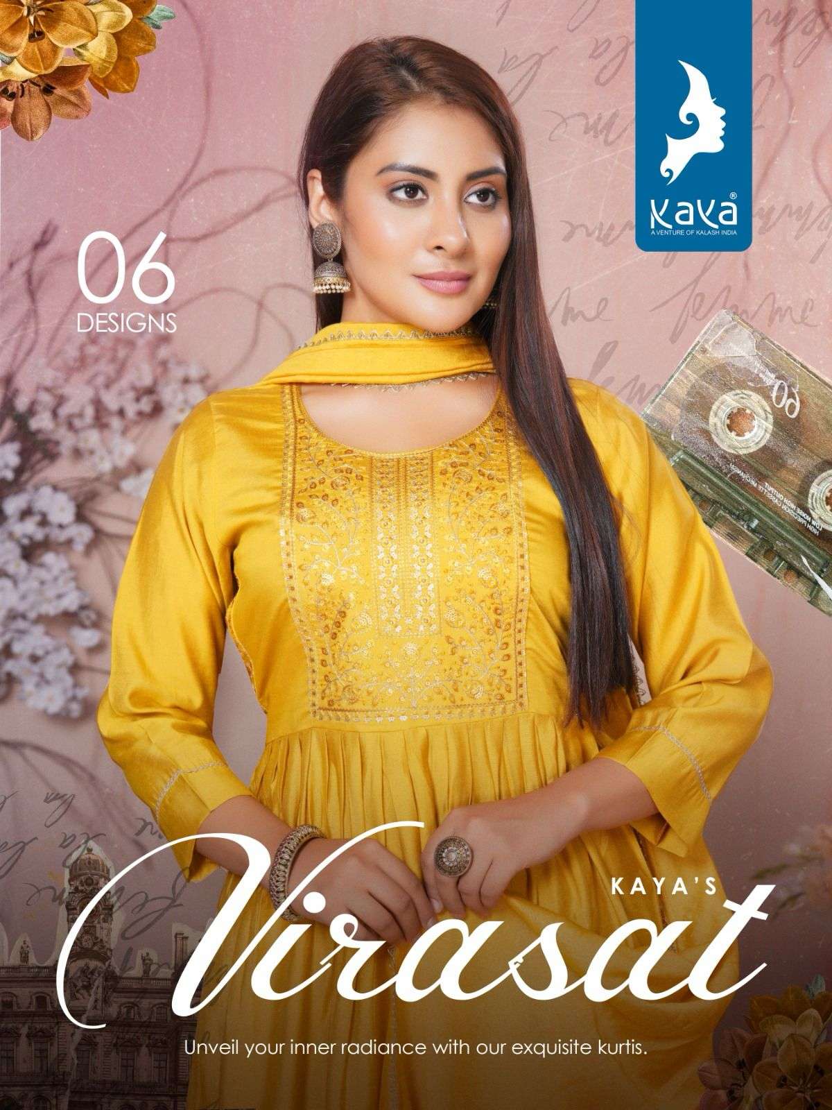 KAYA VIRASAT Kurti Wholesale catalog