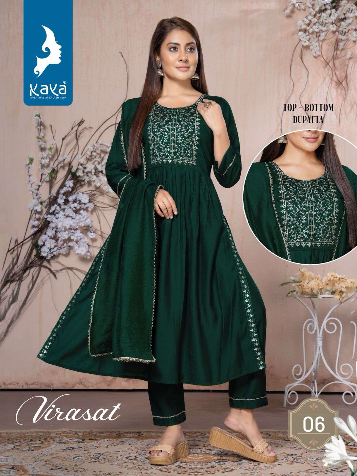 KAYA VIRASAT Kurti Wholesale catalog