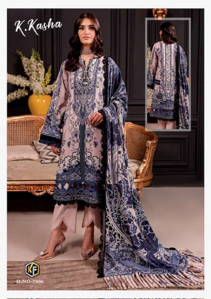 Keval K Kasha Vol-7 -Dress Material -Wholesale Catalog