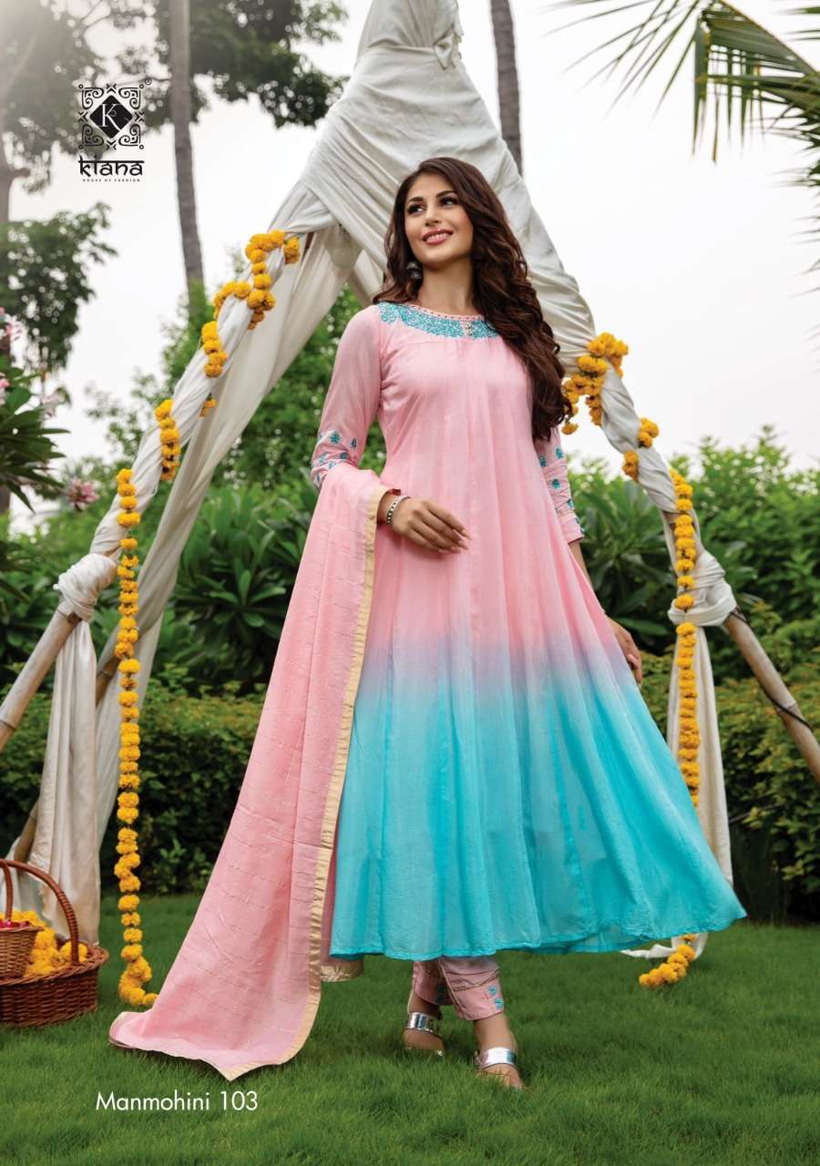 Kiana house MANMOHINI Kurti Wholesale catalog