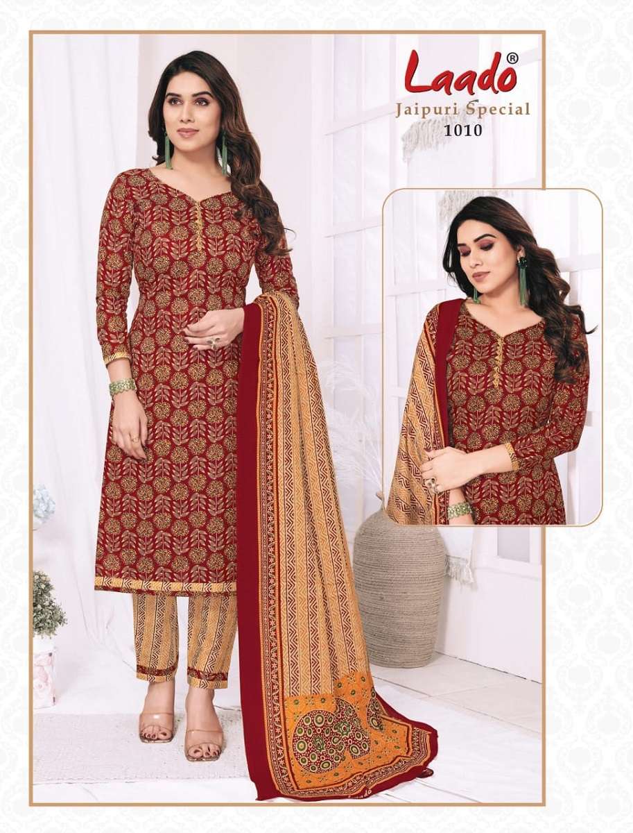 Laado Jaipuri Special Vol-1 -Dress Material -Wholesale Catalog