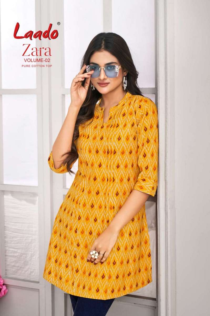Laado Zara Vol-2 -Readymade Short Tops -Wholesale Catalog
