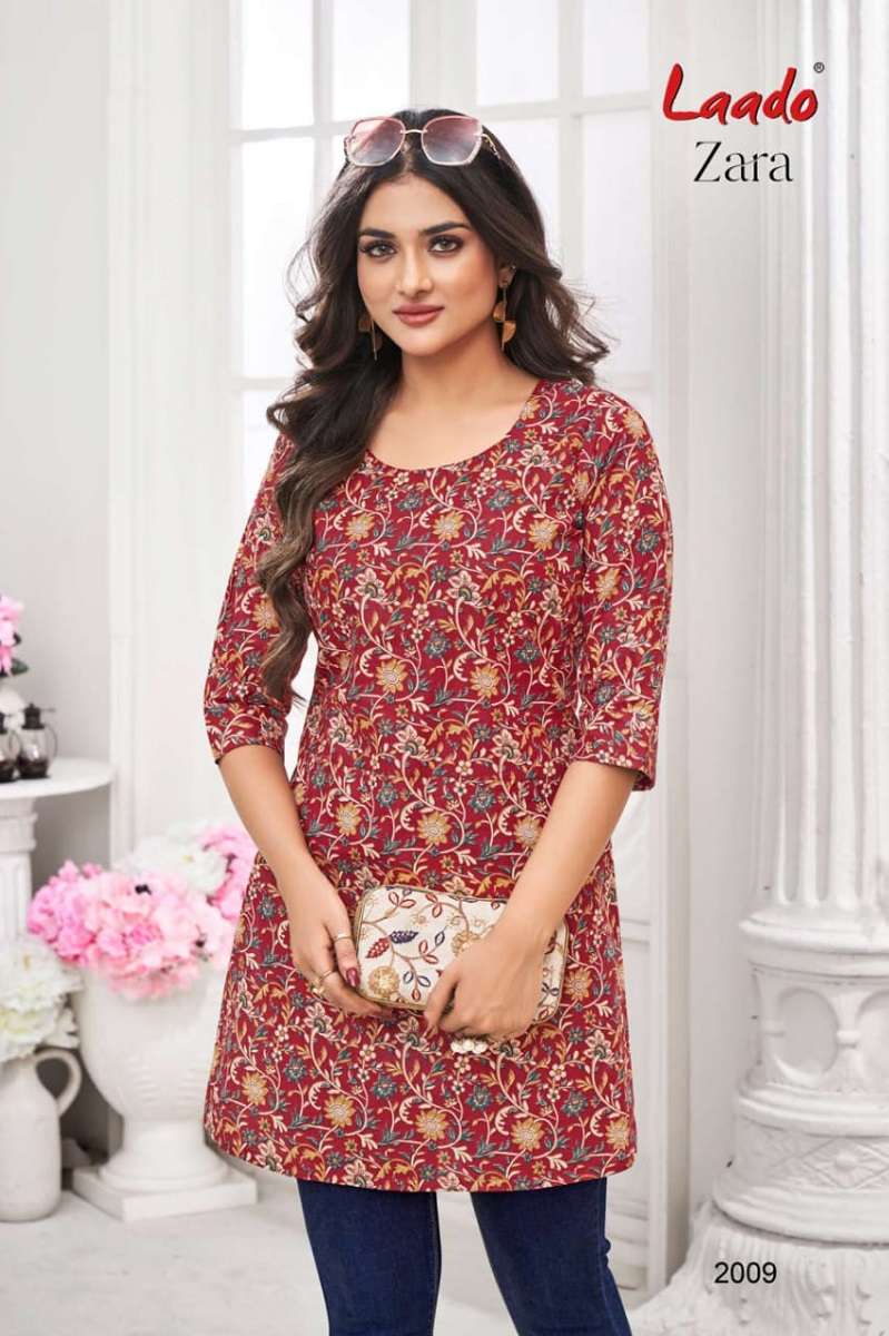 Laado Zara Vol-2 -Readymade Short Tops -Wholesale Catalog