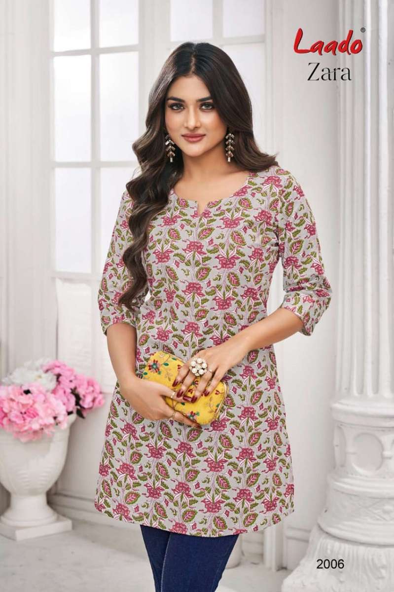Laado Zara Vol-2 -Readymade Short Tops -Wholesale Catalog