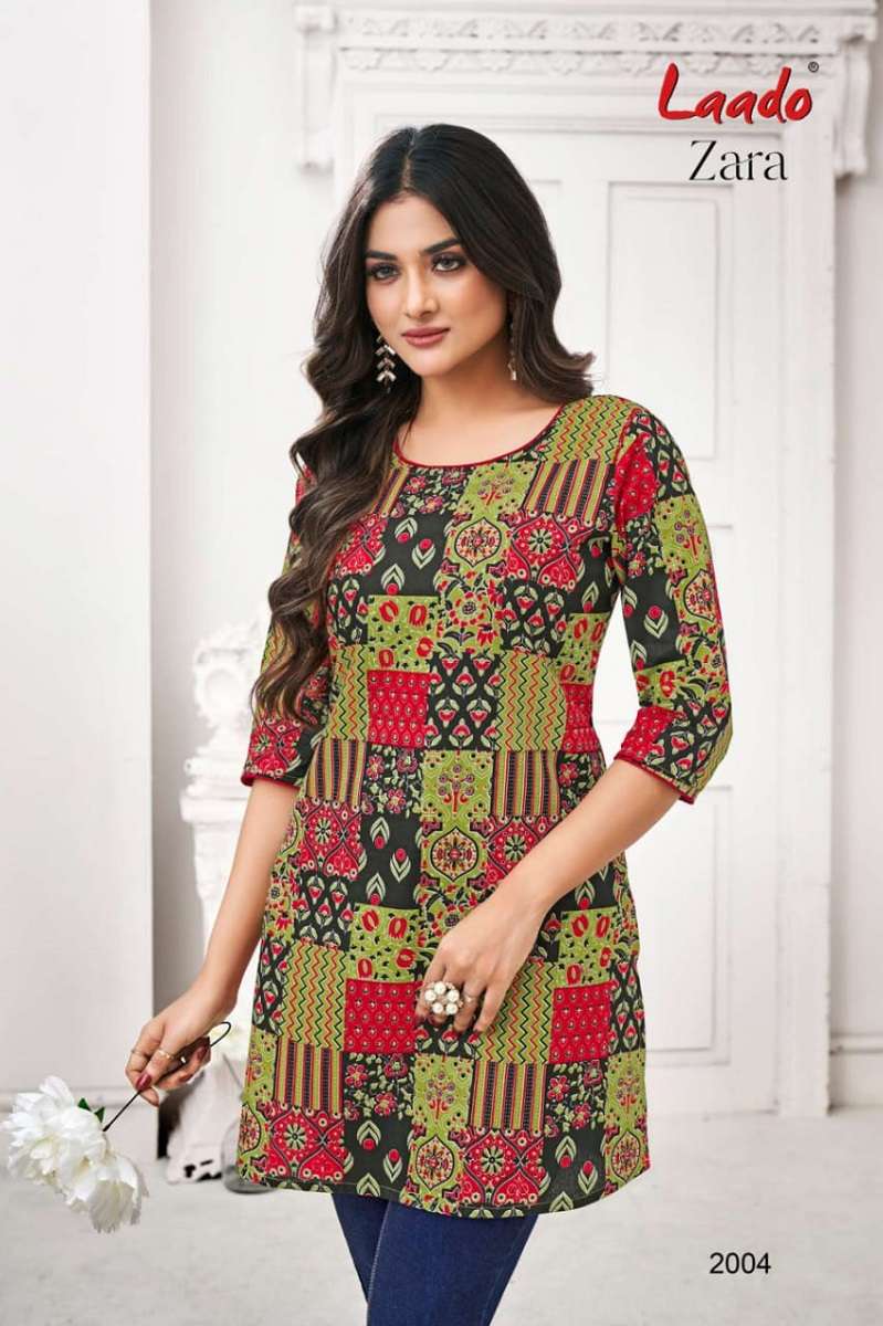 Laado Zara Vol-2 -Readymade Short Tops -Wholesale Catalog