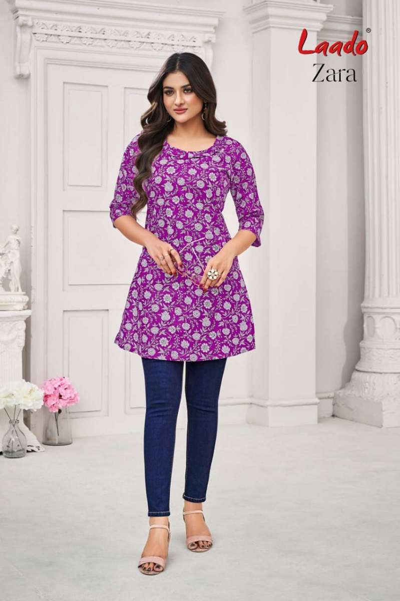 Laado Zara Vol-2 -Readymade Short Tops -Wholesale Catalog