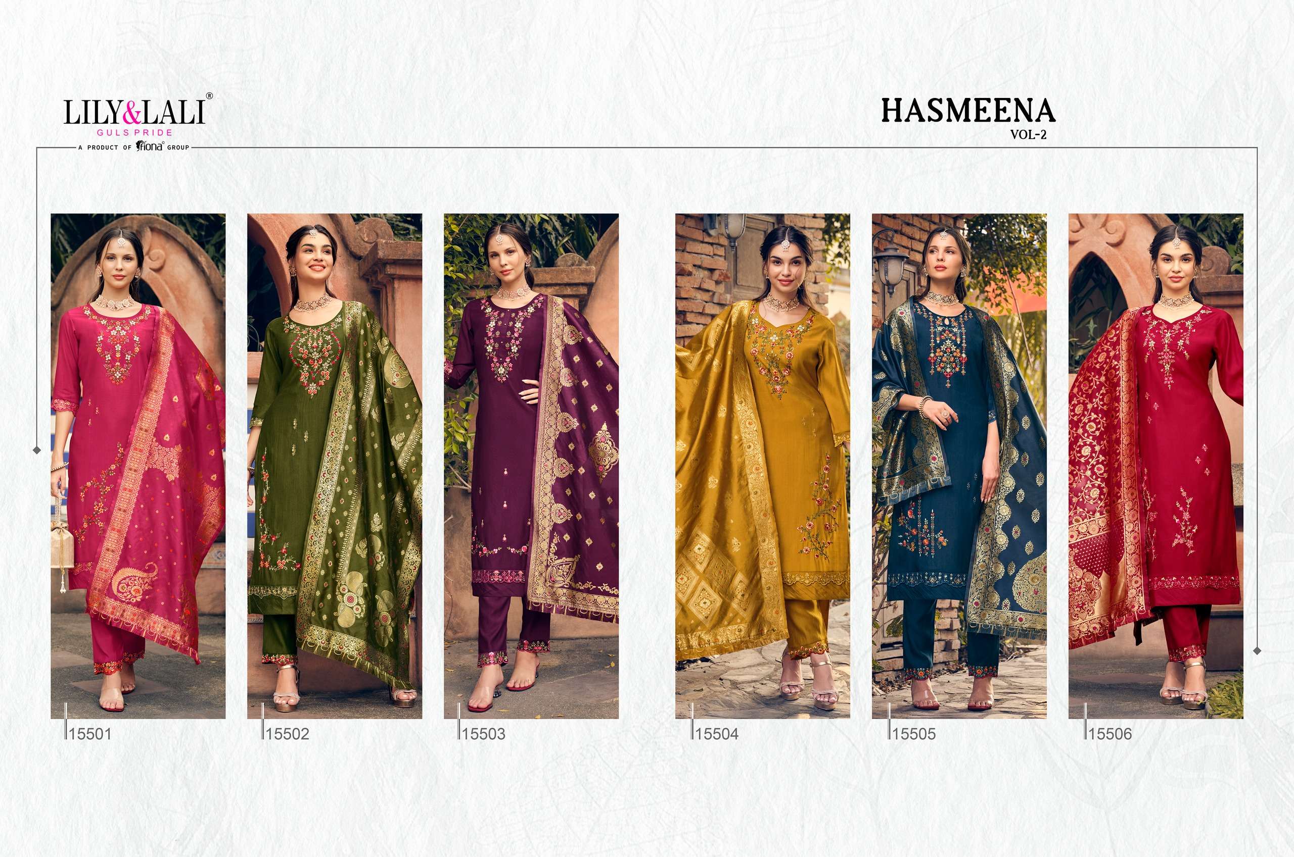 LILY & LALI HASMEENA Vol-2 Kurti Wholesale catalog