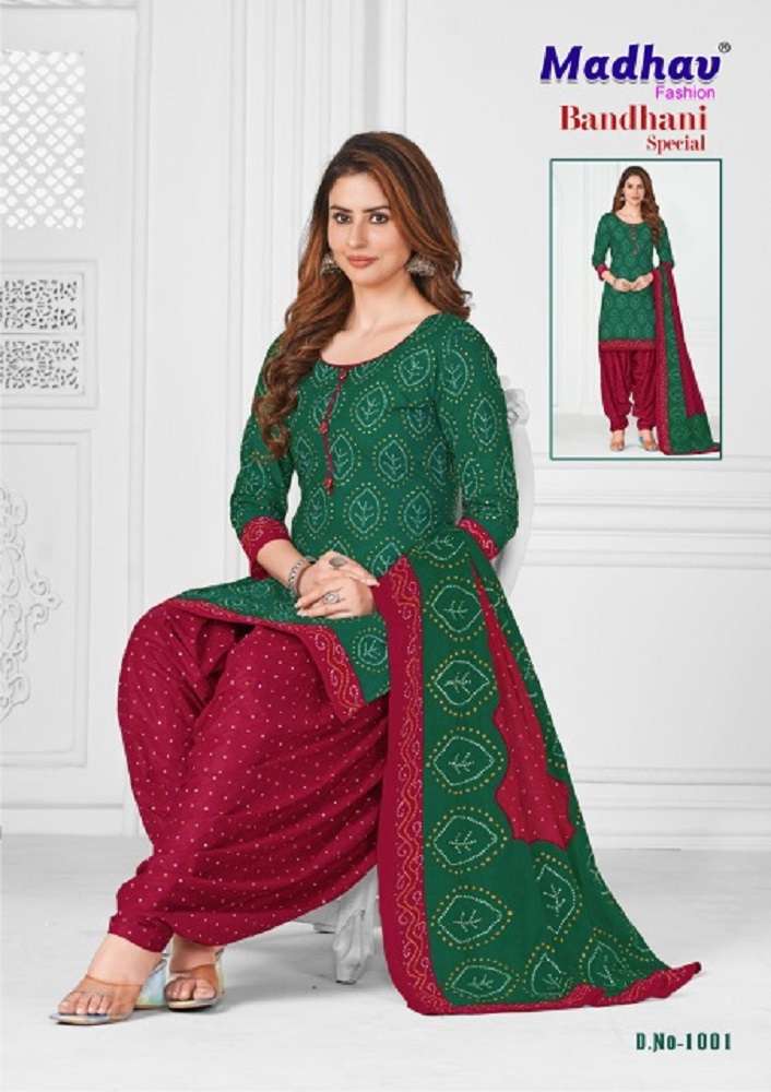 Madhav Bandhni Special Vol -1 – Dress Material -Wholesale Catalog