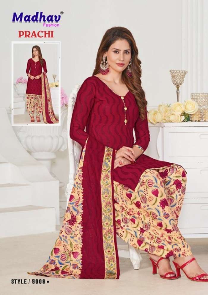 Madhav Prachi Vol-5 -Dress Material -Wholesale Catalog