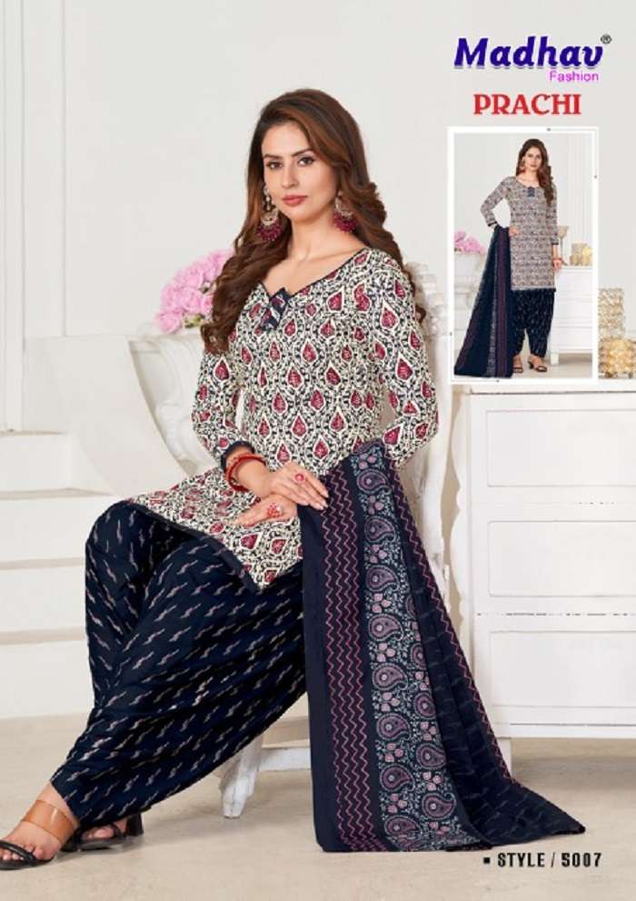 Madhav Prachi Vol-5 -Dress Material -Wholesale Catalog