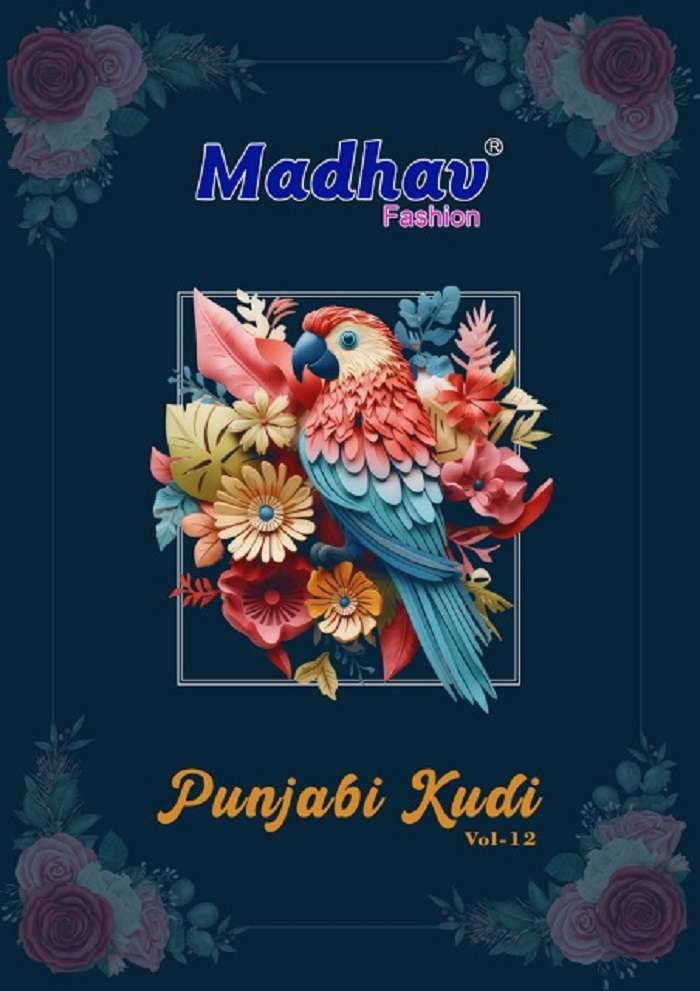 Madhav Punjabi Kudi Vol-12 -Dress Material -Wholesale Catalog