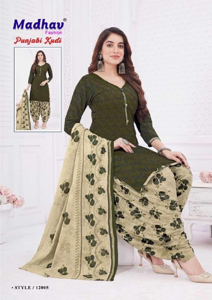 Madhav Punjabi Kudi Vol-12 -Dress Material -Wholesale Catalog